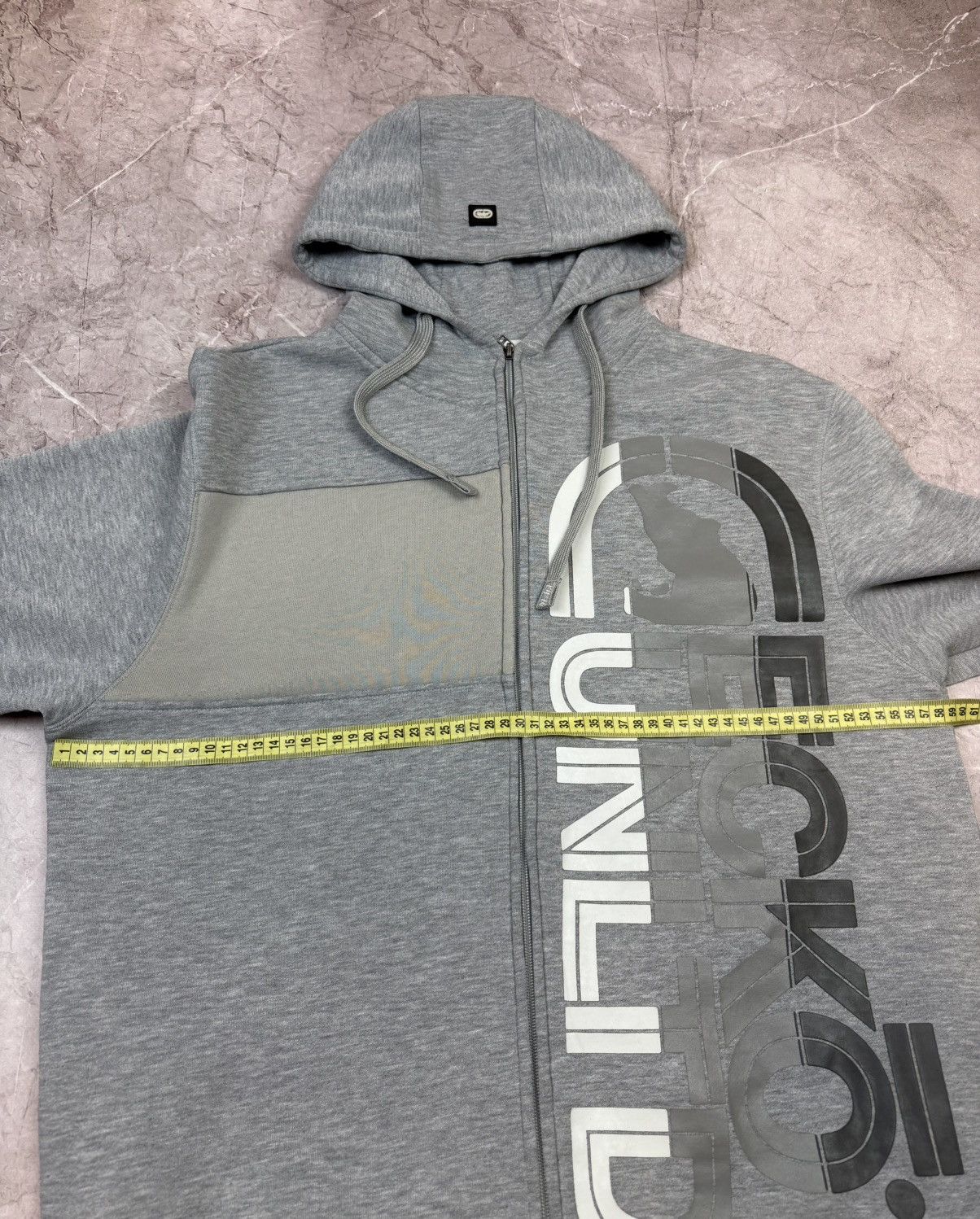 Ecko Unltd. Vintage Big Logo Rare Skate Rap Ecko Unltd Zip Hoodie Size US L / EU 52-54 / 3 - 12 Thumbnail