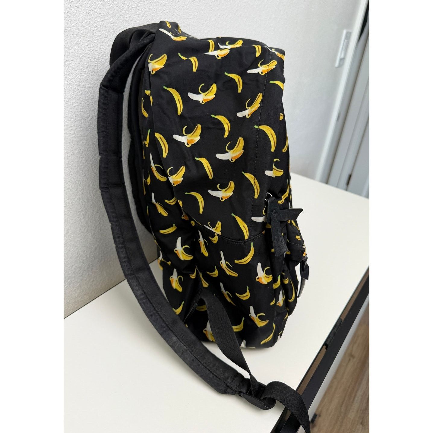 Giuseppe Zanotti Giuseppe Zanotti Banana Print Nylon Backpack Designer Luxury Size ONE SIZE - 8 Thumbnail