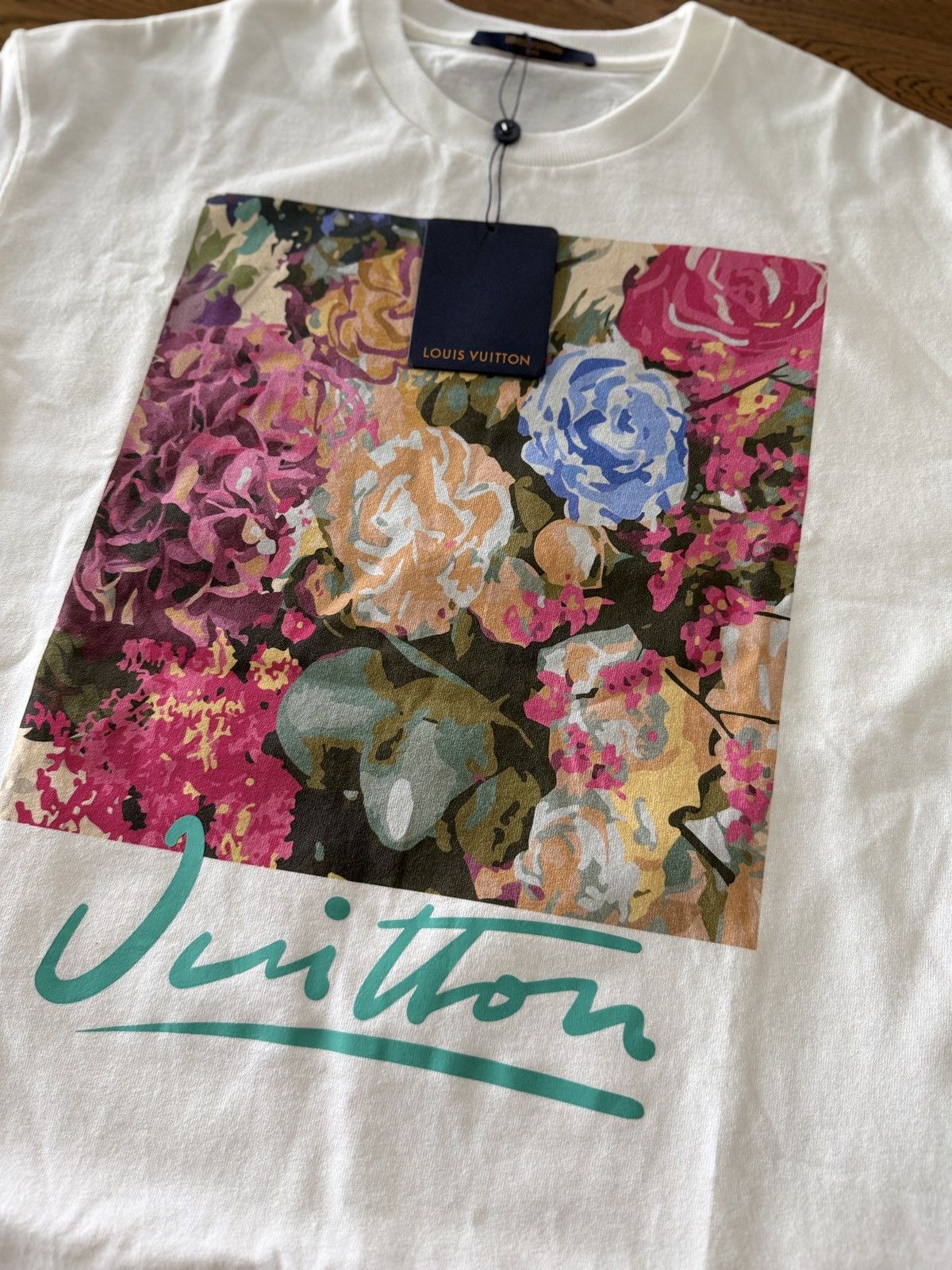 Louis Vuitton Louis Vuitton Flower Tapestry Print T-Shirt Size US M / EU 48-50 / 2 - 2 Thumbnail