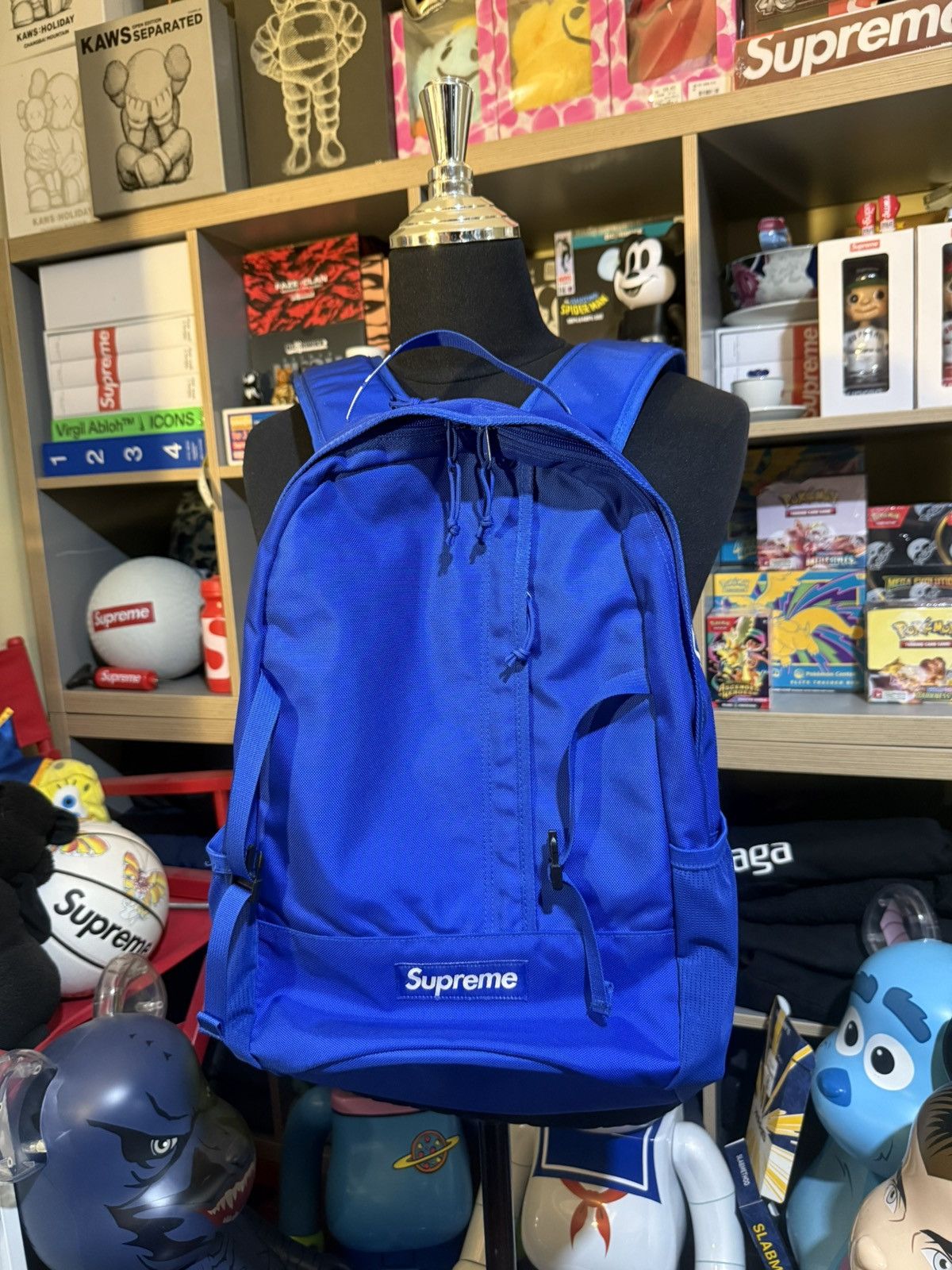 Supreme Supreme Blue Backpack SS18 Size ONE SIZE - 1 Thumbnail
