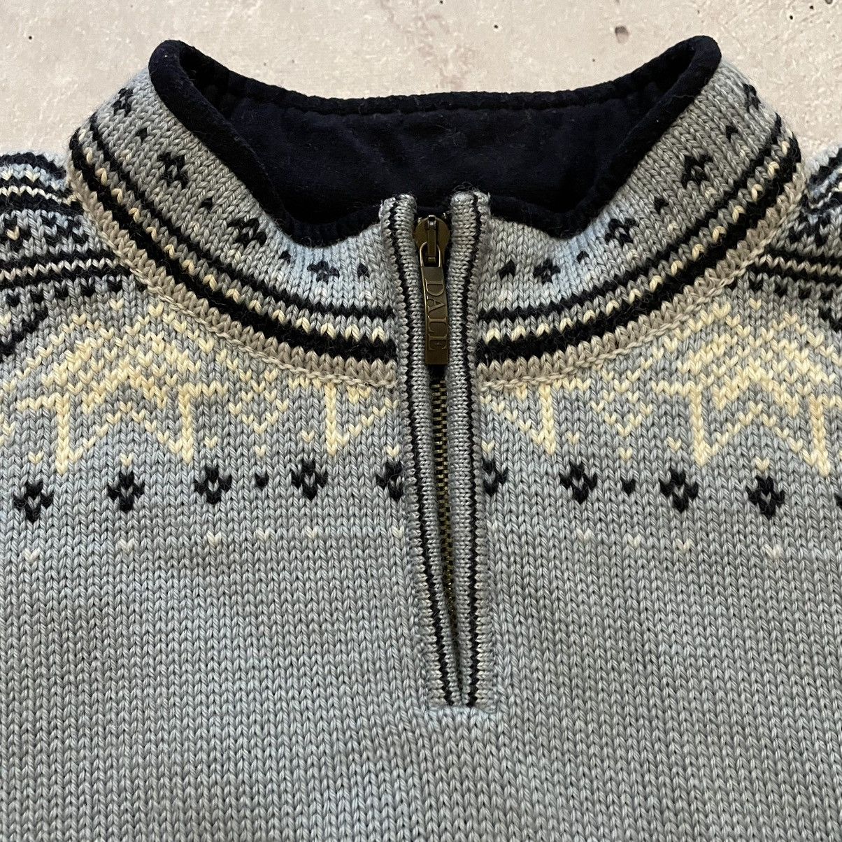 Dale Of Norway × Vintage Dale of Norway quarter zip knit womens jumper sweater M Size M / US 6-8 / IT 42-44 - 10 Thumbnail