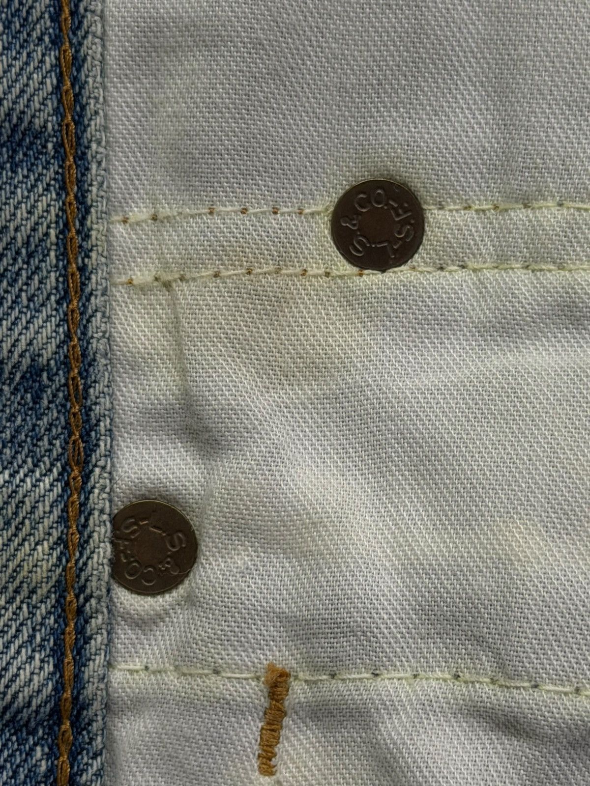Levi's Vintage Clothing Vintage 90s Levi’s 502-XX Talon Big E Japan Selvedge | W28 Size US 28 / EU 44 - 19 Thumbnail
