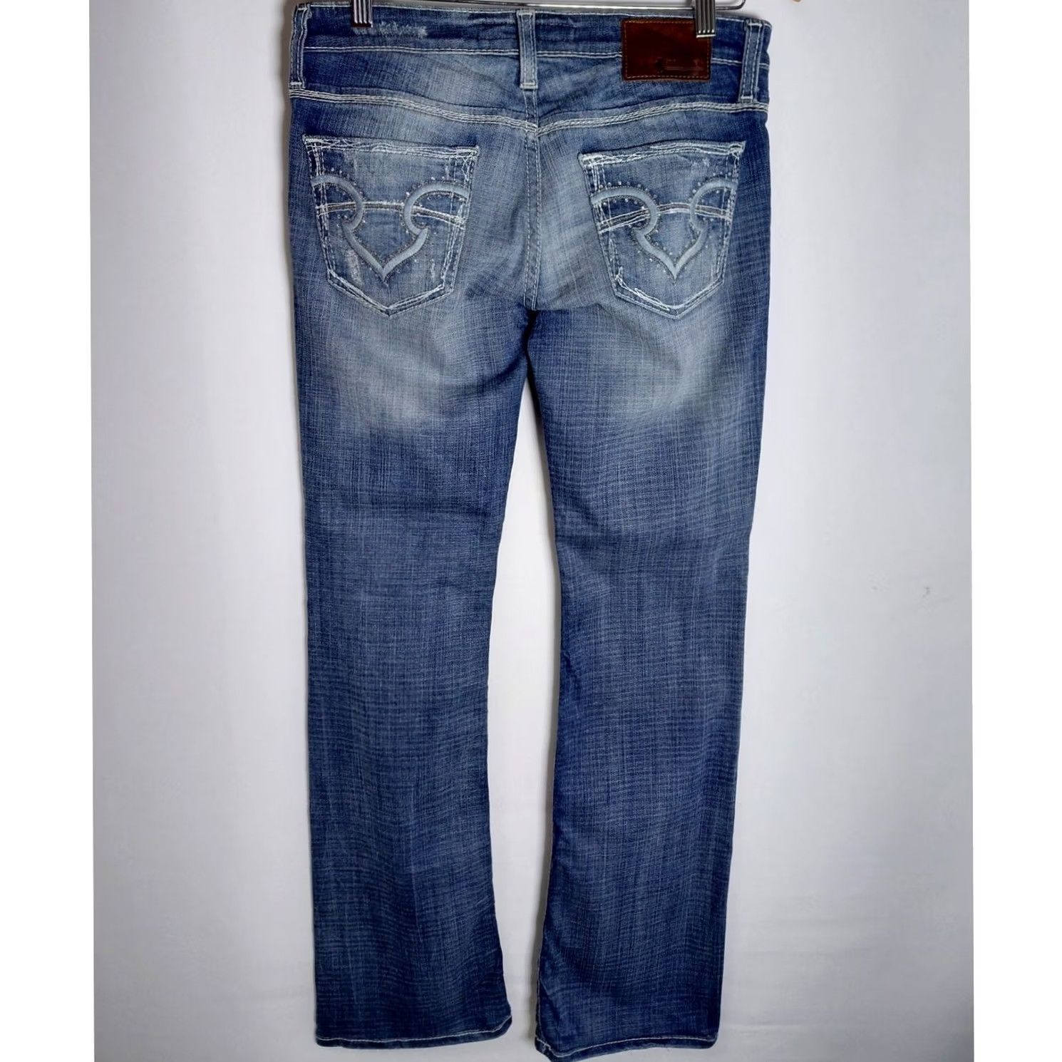 Vintage BIG STAR Sweet Boot Low-Rise Blue Denim Lucky Brand Jeans Women Size 28L Size 28" / US 6 / IT 42 - 2 Thumbnail