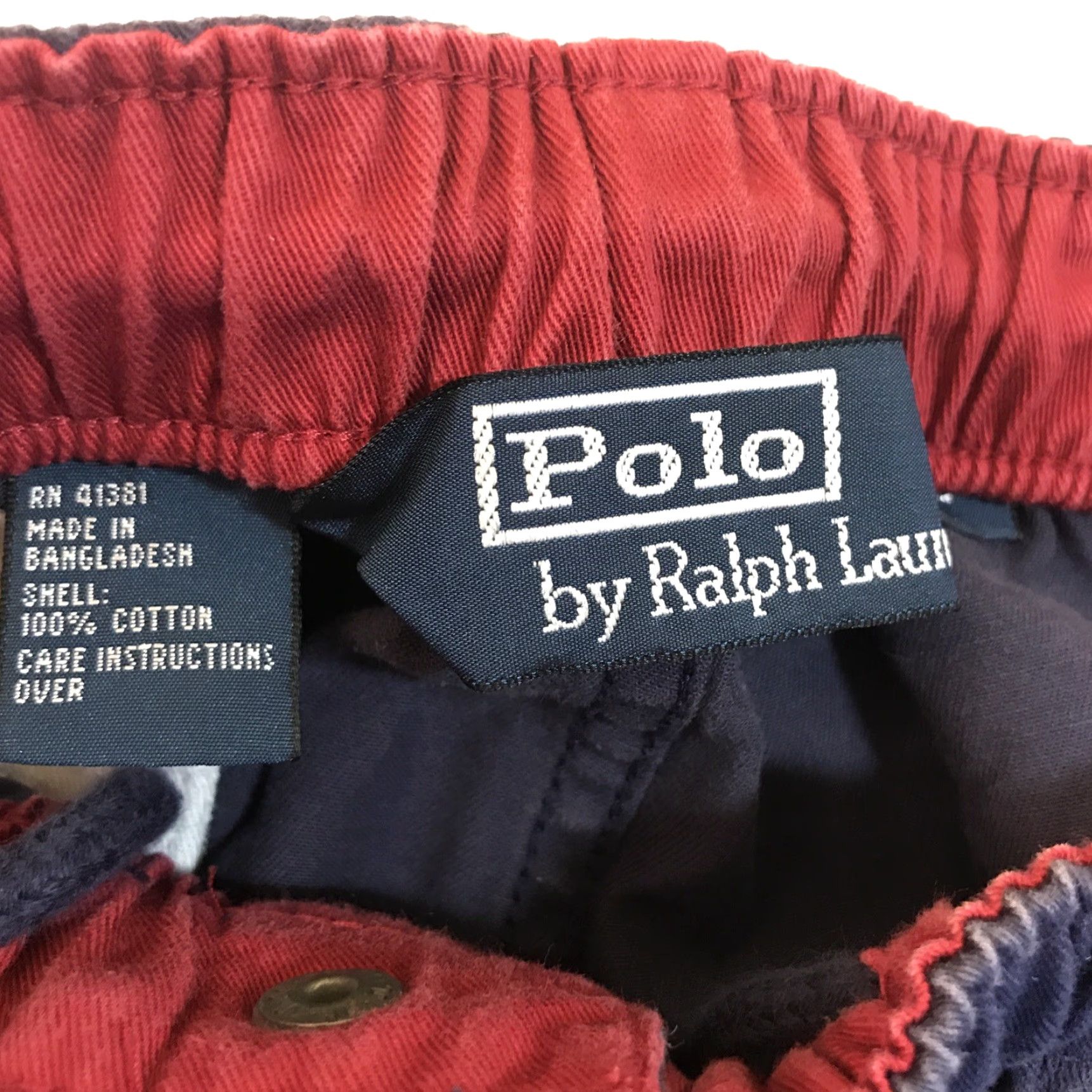 Polo Ralph Lauren VINTAGE Polo Ralph Lauren Mens Shorts Stadium Blue Pony L 32-34 Cotton Chino 8 in Inseam Athletic Casual Polo Ralph Lauren Mens Shorts Blue 80s 90s Size US XS / EU 42 / 0 - 3 Thumbnail