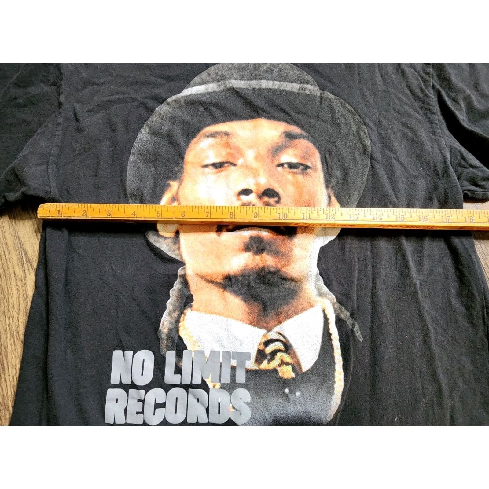 Vintage Snoop Dogg No Limit Records T Shirt Mens XS Black Graphic Print Crew Neck Short Sleeve Hip Hop Streetwear 2020s Vintage: No Size US XS / EU 42 / 0 - 3 Thumbnail