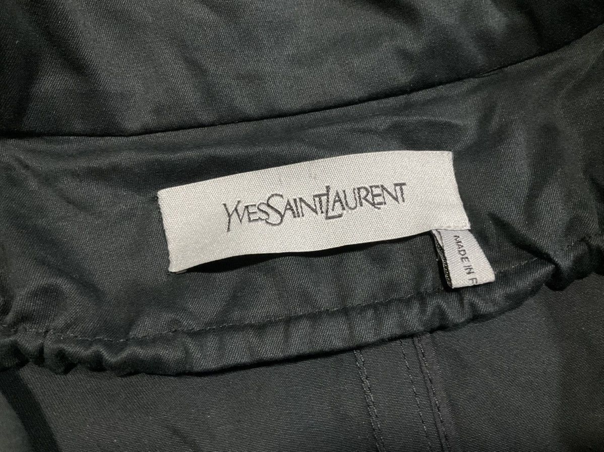 Designer × Yves Saint Laurent 🔥Rare Yves Saint Laurent Dress Open Breast Collared Zippered Size XS / US 0-2 / IT 36-38 - 18 Thumbnail