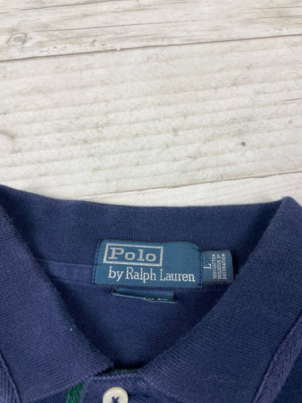 Polo Ralph Lauren Polo Ralph Lauren Rugby Polo Shirt Striped Big Pony Y2K Size US L / EU 52-54 / 3 - 5 Thumbnail