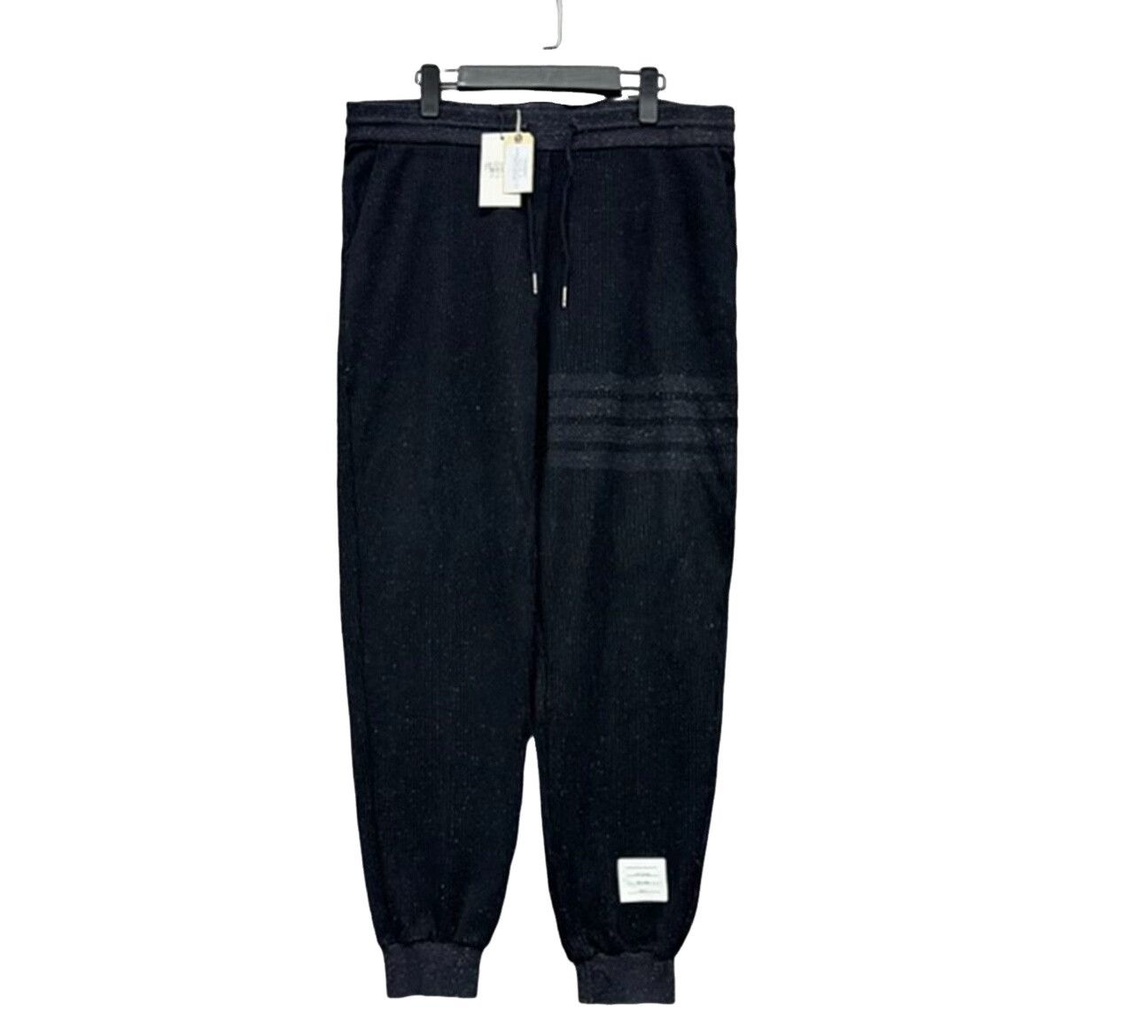 Thom Browne Thom Browne Waffle Knit Flecked Joggers Size 5 Size US 38 / EU 54 - 1 Thumbnail