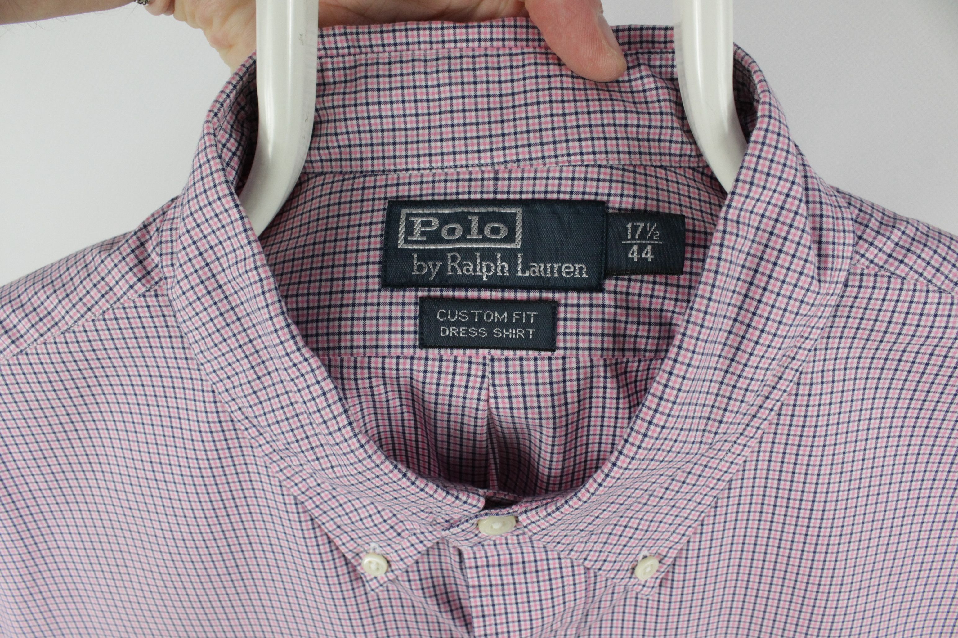 Polo Ralph Lauren Vintage Polo Ralph Lauren Custom Fit Dress Plaid Shirt Size US XL / EU 56 / 4 - 3 Thumbnail