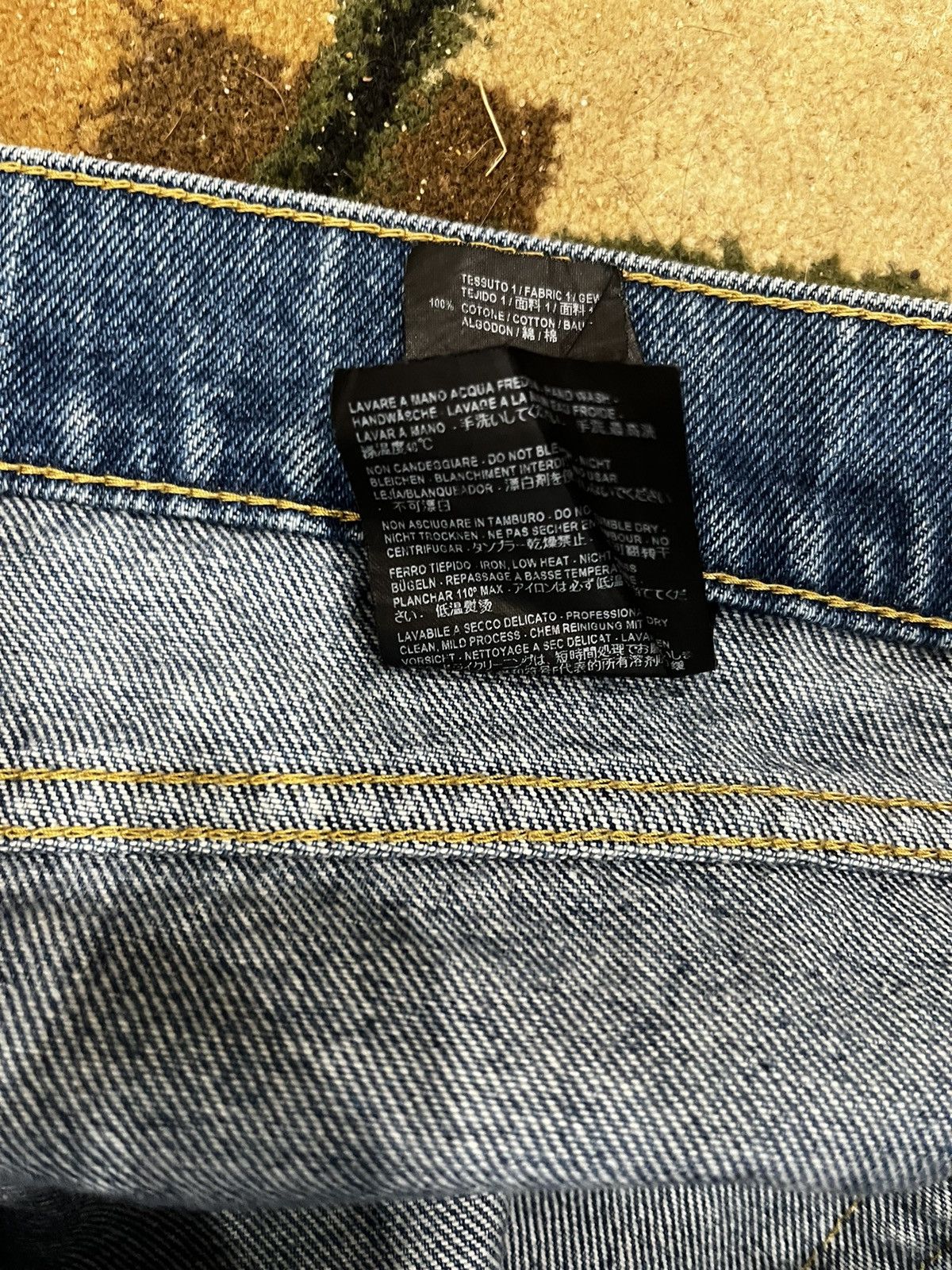 Balenciaga BALENCIAGA FIVE POCKET DENIM JEANS BLUE Size US 31 - 9 Thumbnail