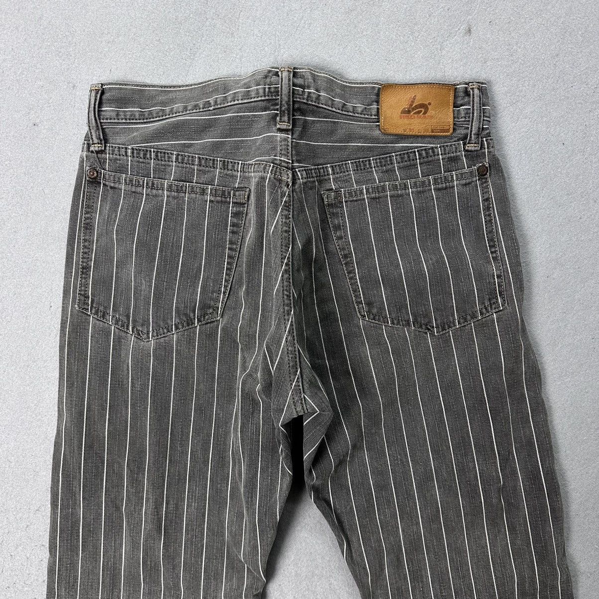 Paul Smith Red Ear Paul Smith Japan Striped Denim Jeans Size US 31 - 7 Thumbnail