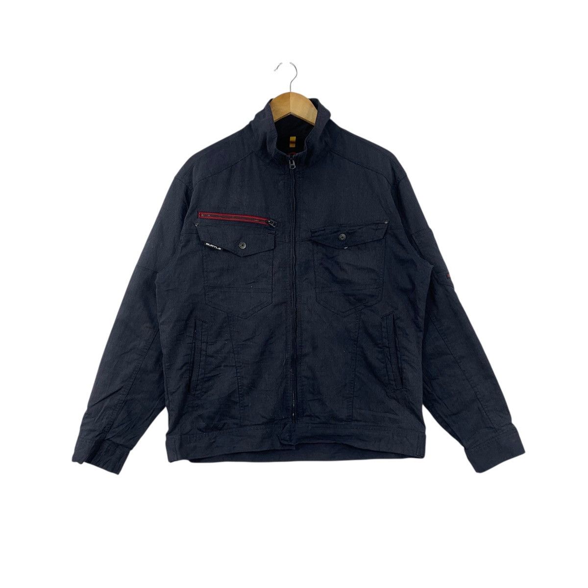 Vintage Vintage BURTLE WORKWEAR UNIFORM Technical Outdoor Jacket Size US XXL / EU 58 / 5 - 1 Thumbnail