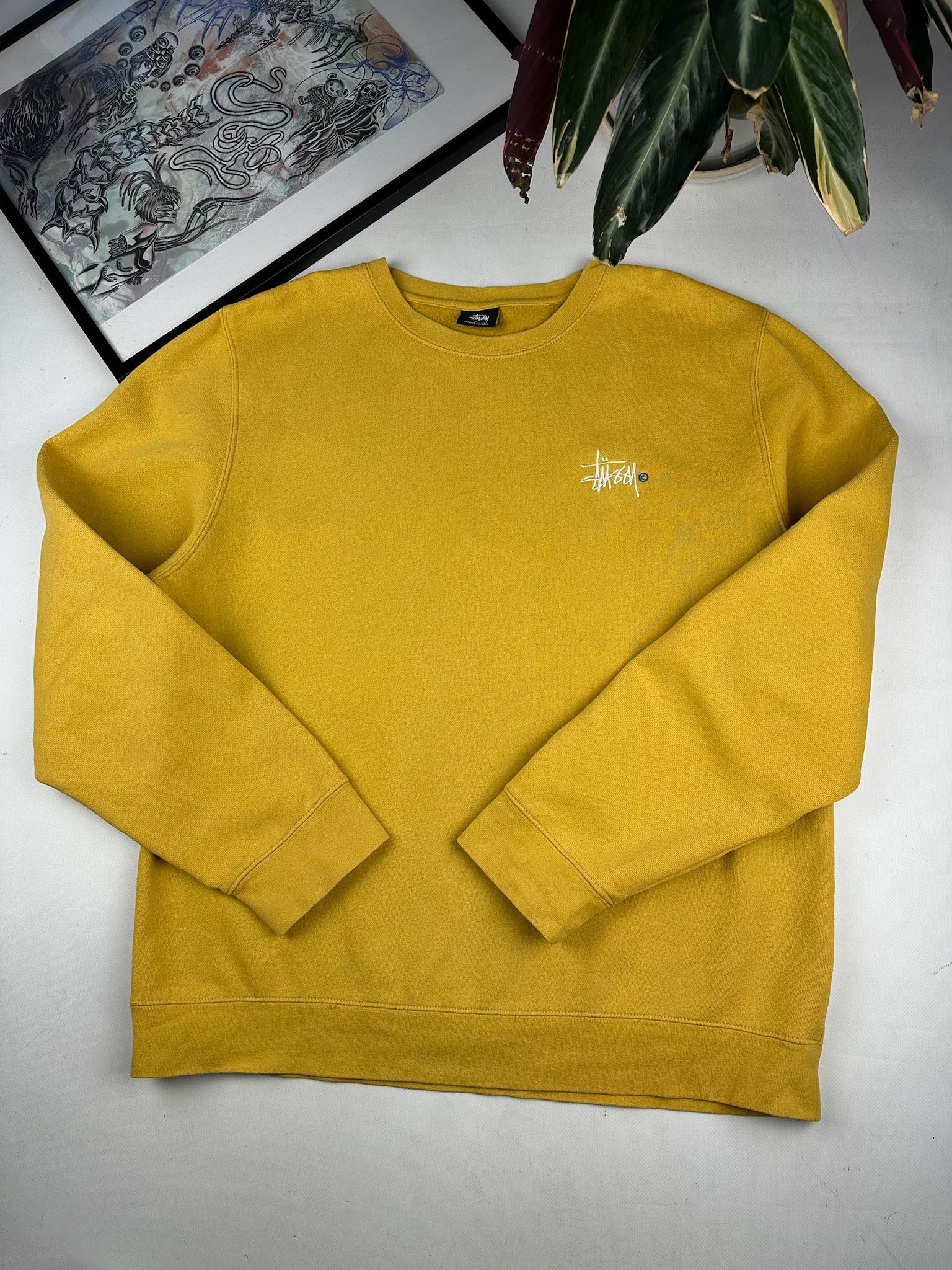 Stussy Stussy Stock Embroidered Sweatshirt Size US XL / EU 56 / 4 - 1 Thumbnail