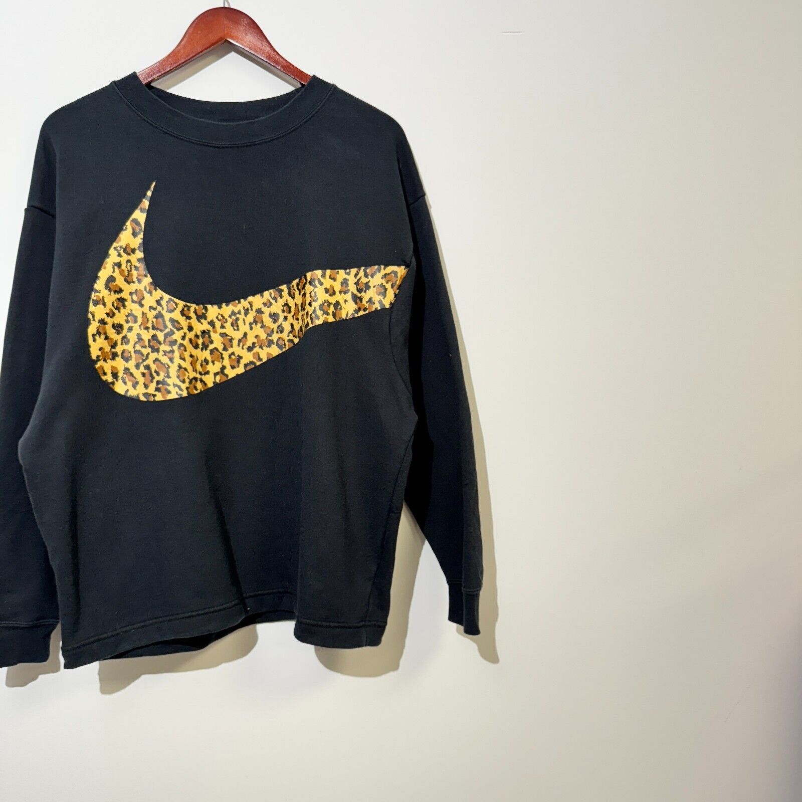 Nike Nike Unisex Black Cotton Crewneck Size S Panther Print Y2k Size US S / EU 44-46 / 1 - 3 Thumbnail