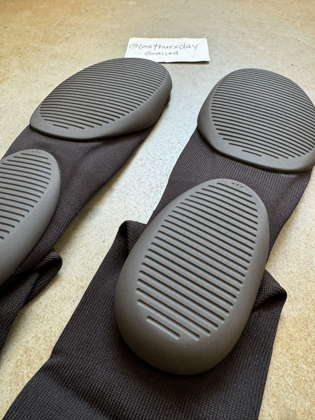 Kanye West × Yeezy YZY Pods Shoes Black Size 3 Size US 12 / EU 45 - 3 Thumbnail