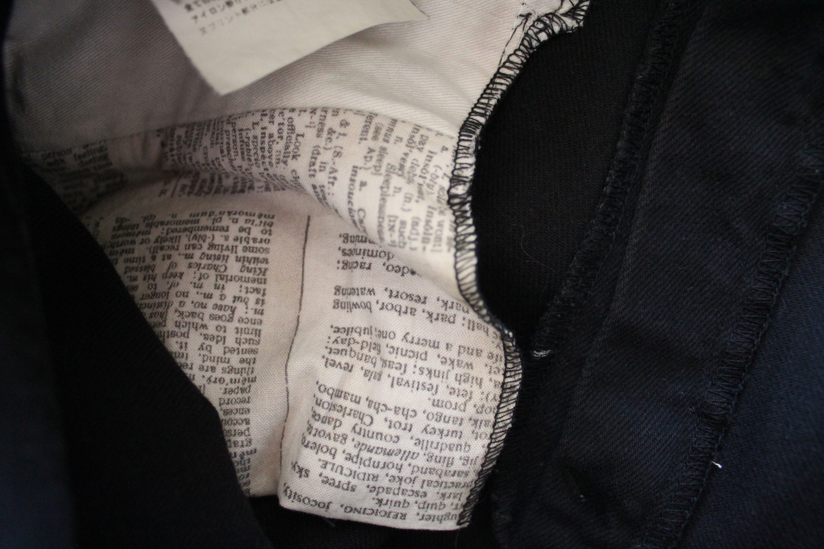 Junya Watanabe SS2002 Poem Jeans Size US 33 - 5 Thumbnail