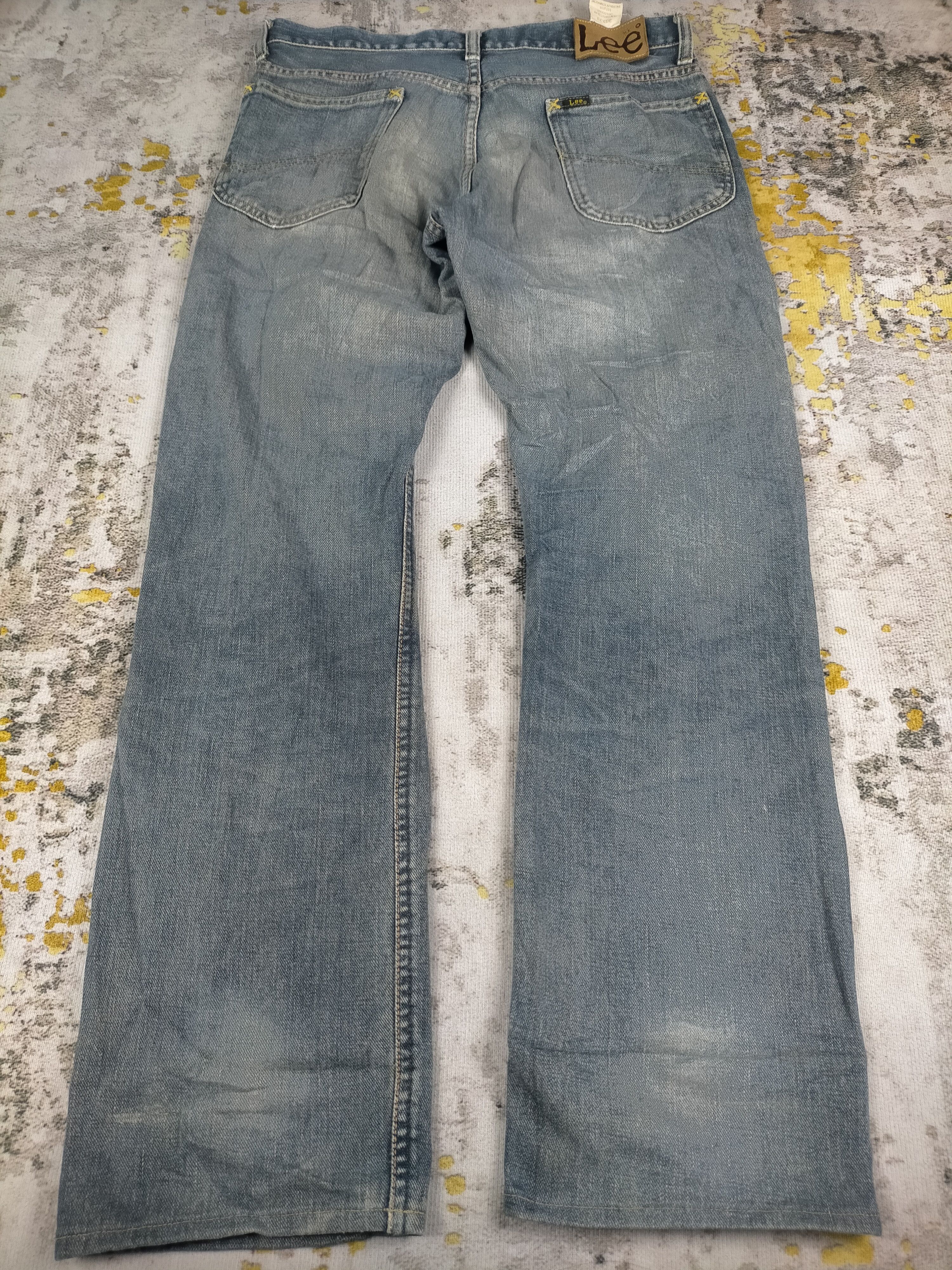 Lee 🔥 Vintage 80s Lee Riders Half Selvedge Distressed Jeans Size US 30 / EU 46 - 4 Thumbnail