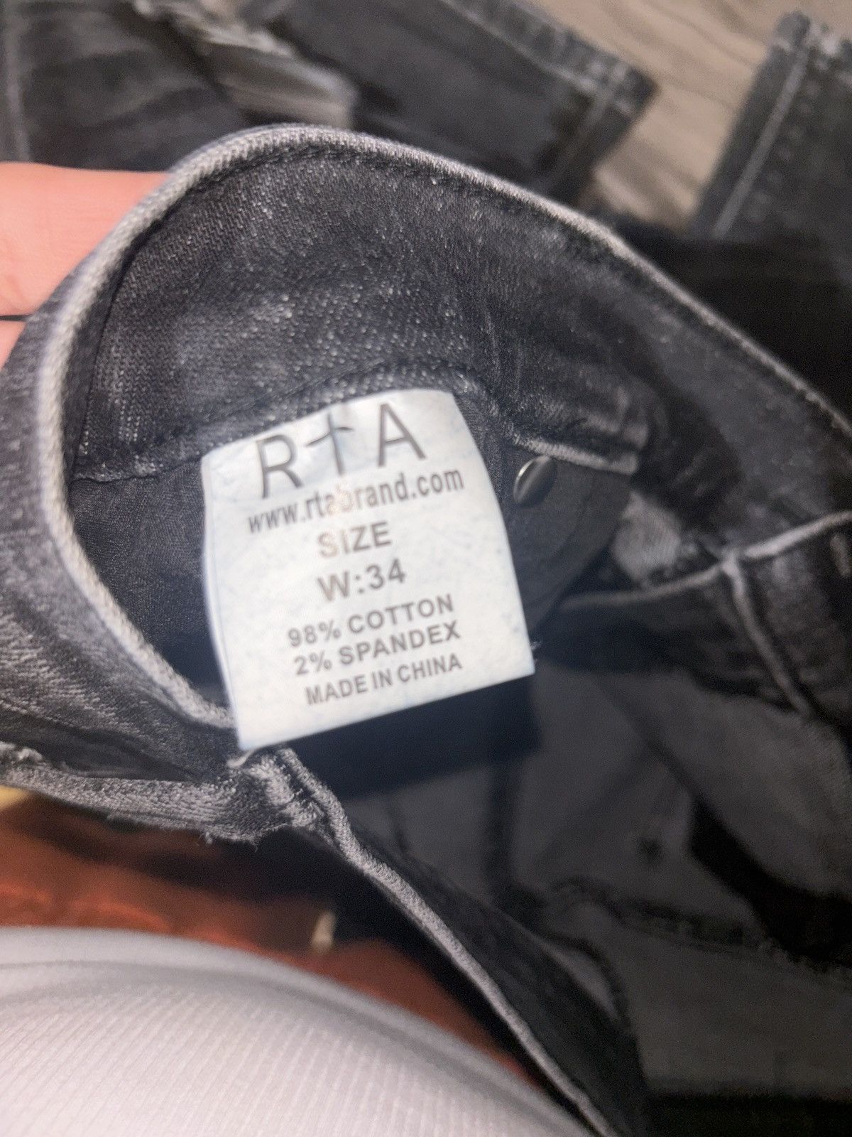 Rta RTA Jean Size US 34 / EU 50 - 6 Thumbnail