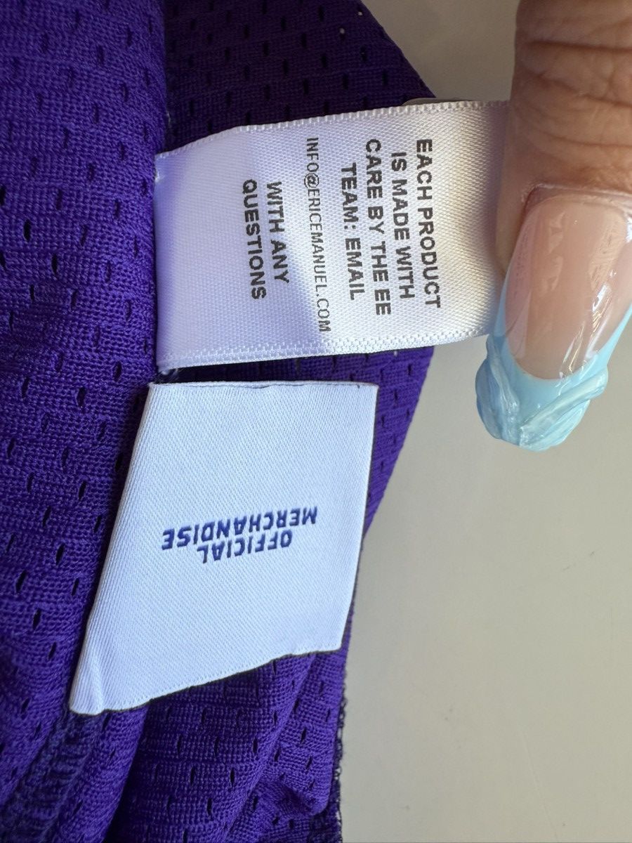 Eric Emanuel Eric Emmanuel, purple diamond shorts Size US 34 / EU 50 - 6 Thumbnail