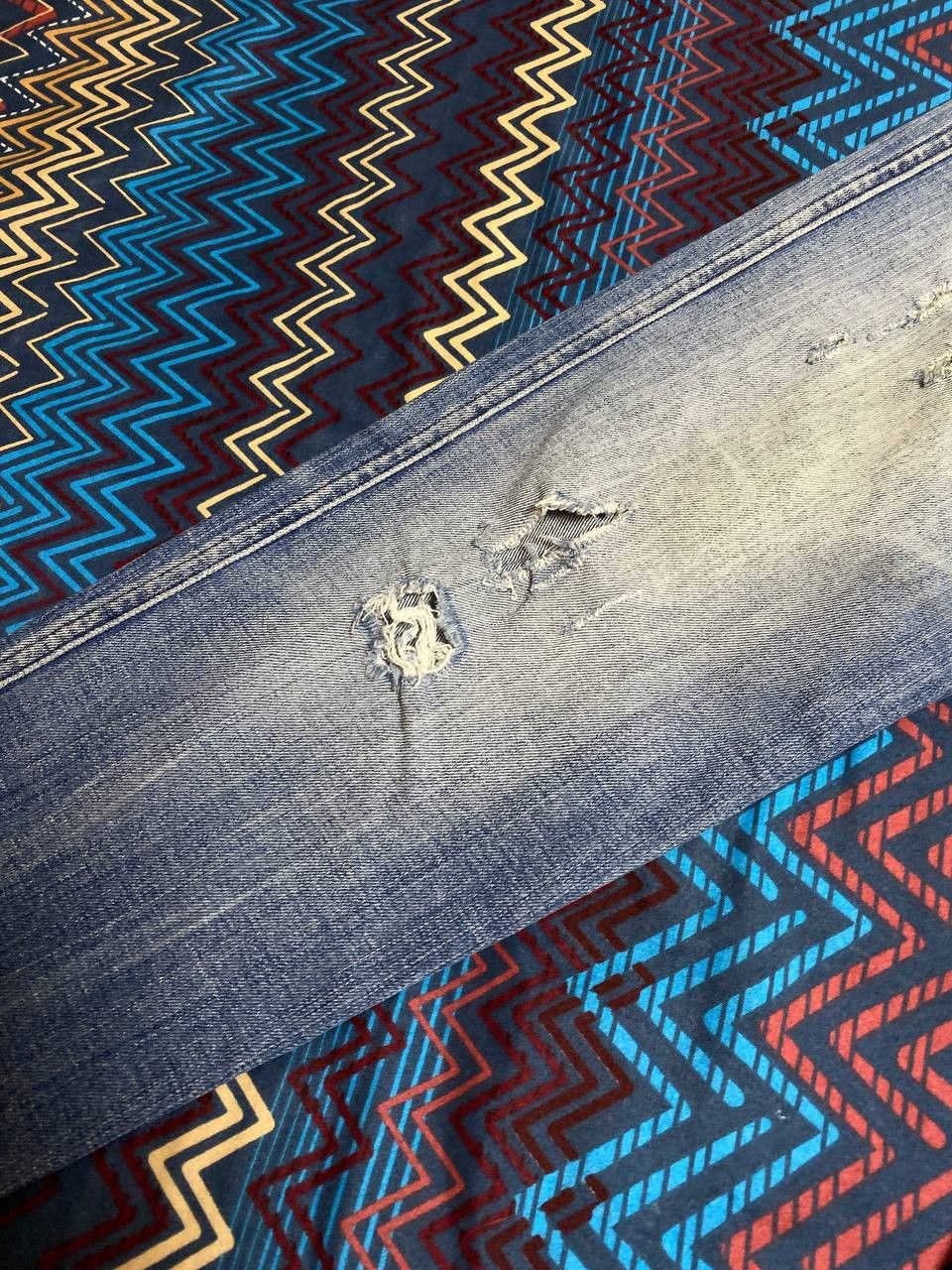Replay × Vintage Vintage Replay Flared Distressed Jeans Size US 29 - 19 Thumbnail