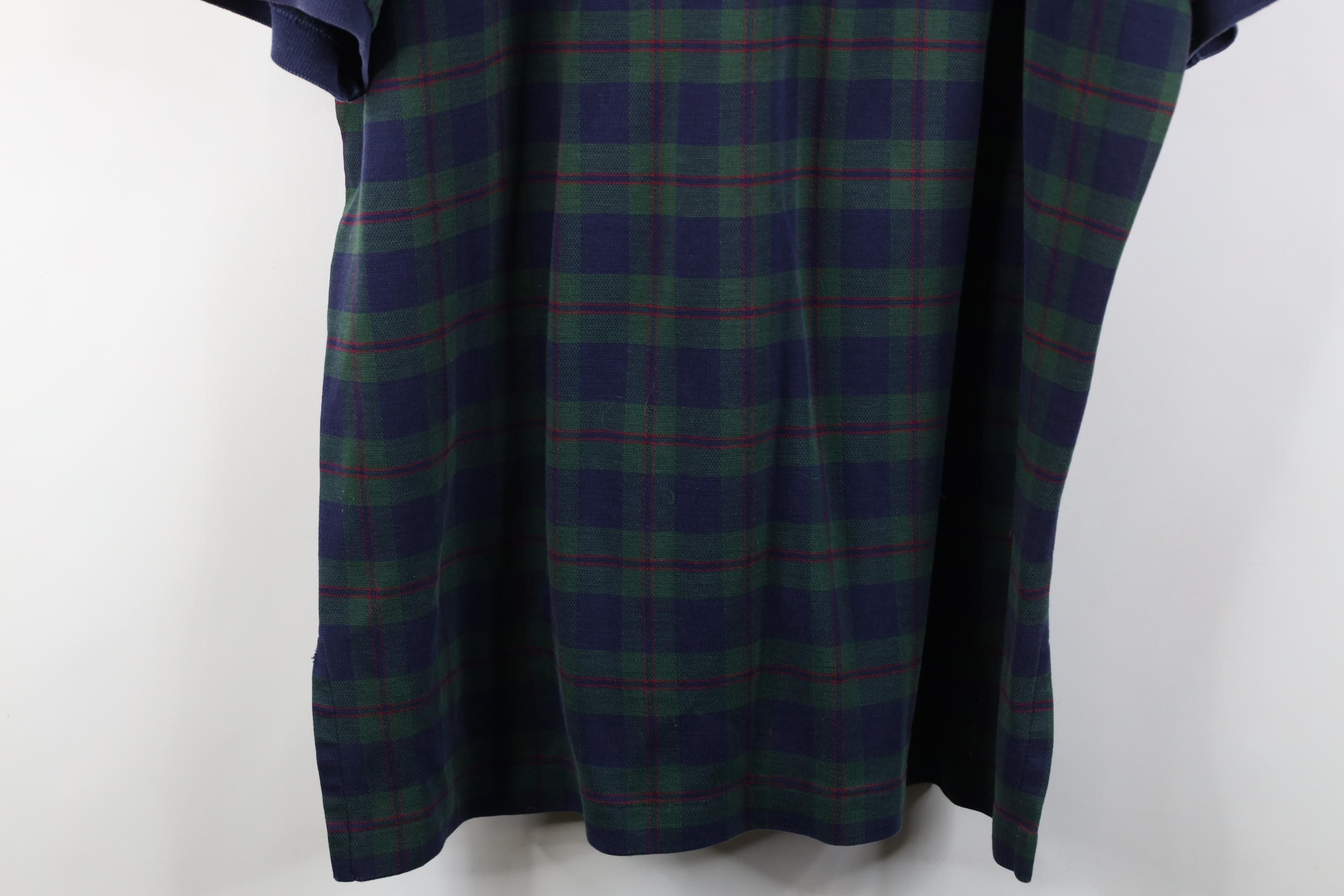 Polo Ralph Lauren Vintage 90s Polo Golf Ralph Lauren Polo Shirt Plaid Cotton Size US XL / EU 56 / 4 - 15 Thumbnail