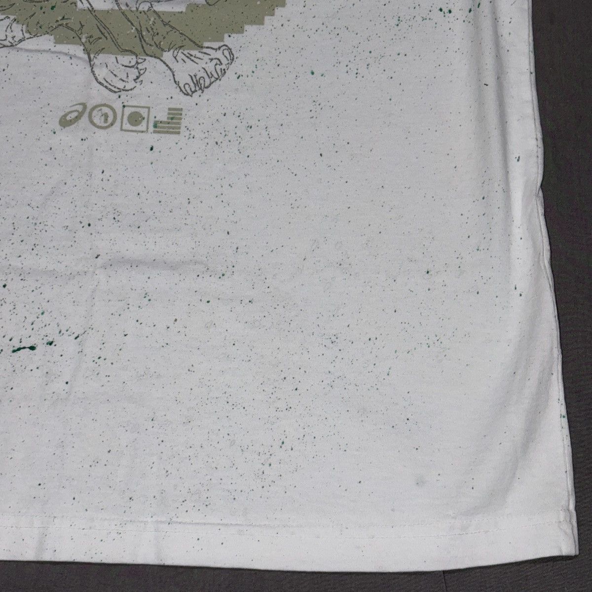 Asics × HIDDEN Hidden PPF Painted Asics Tiger Tee White Multicolor Size US M / EU 48-50 / 2 - 10 Thumbnail