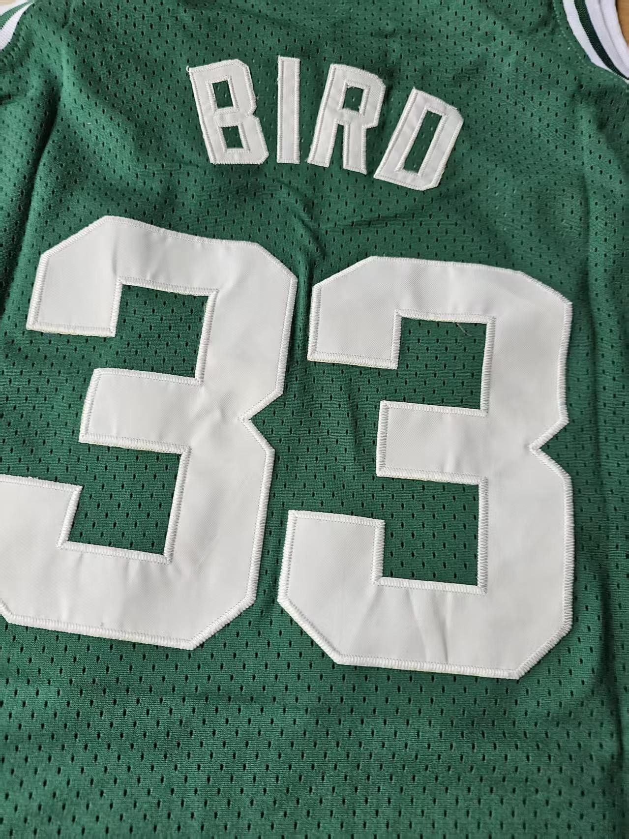 NBA 1985 86 Boston Celtics #33 Larry Bird Jersey Size US XL / EU 56 / 4 - 3 Thumbnail