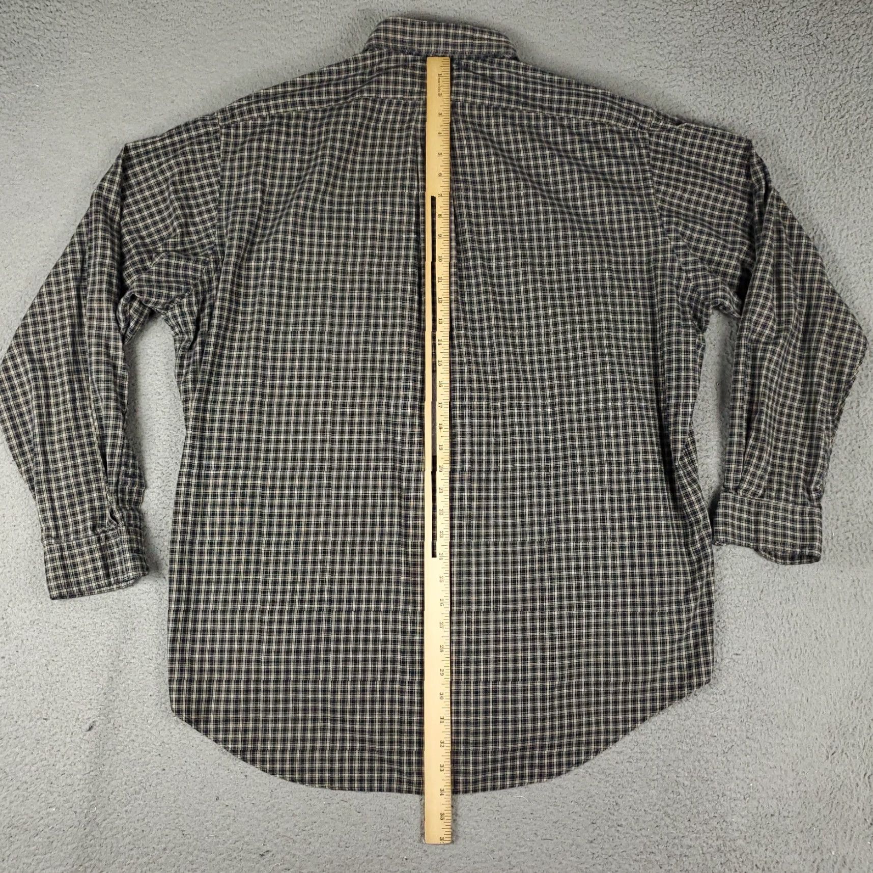 Ralph Lauren Ralph Lauren Shirt Mens XL Blue Beige Plaid Pony Casual Button Up Long Sleeve Size US XL / EU 56 / 4 - 4 Thumbnail
