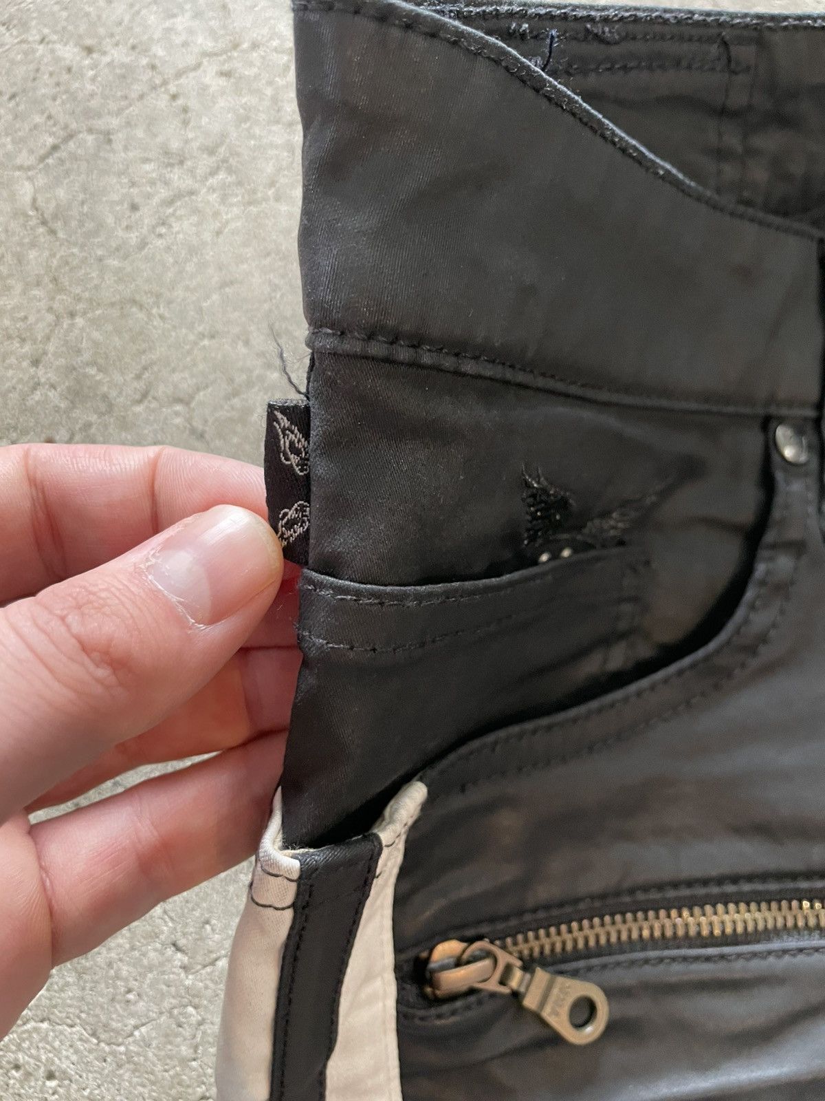Robins Jeans Robins Jean Biker Denim Size US 32 / EU 48 - 12 Thumbnail