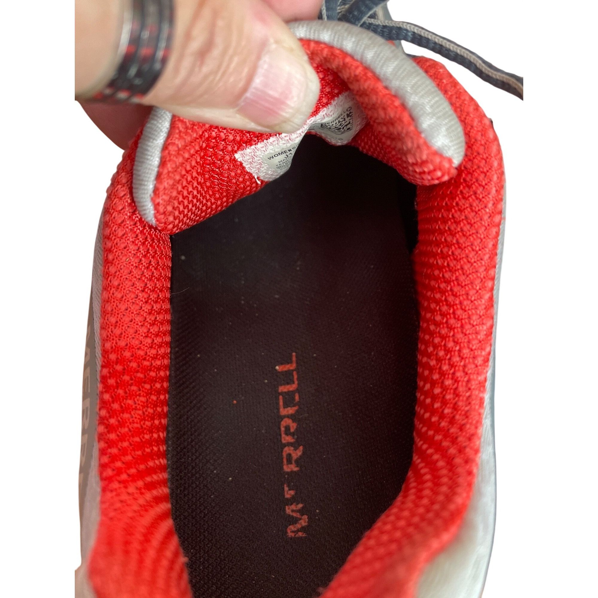 Merrell Merrell Vibram wms coral gray hiking walking sneakers sz 11 Size US 11 / IT 41 - 8 Thumbnail