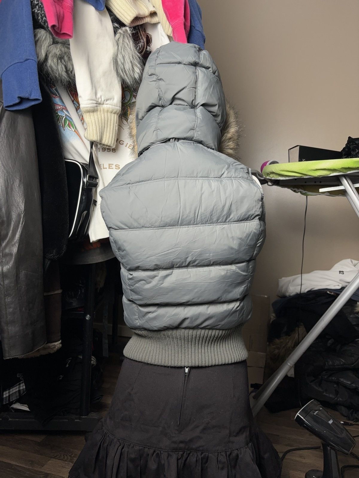 Abercrombie & Fitch × Vintage Abercrombie fitch vintage faux fur winter down vest Size M / US 6-8 / IT 42-44 - 4 Thumbnail