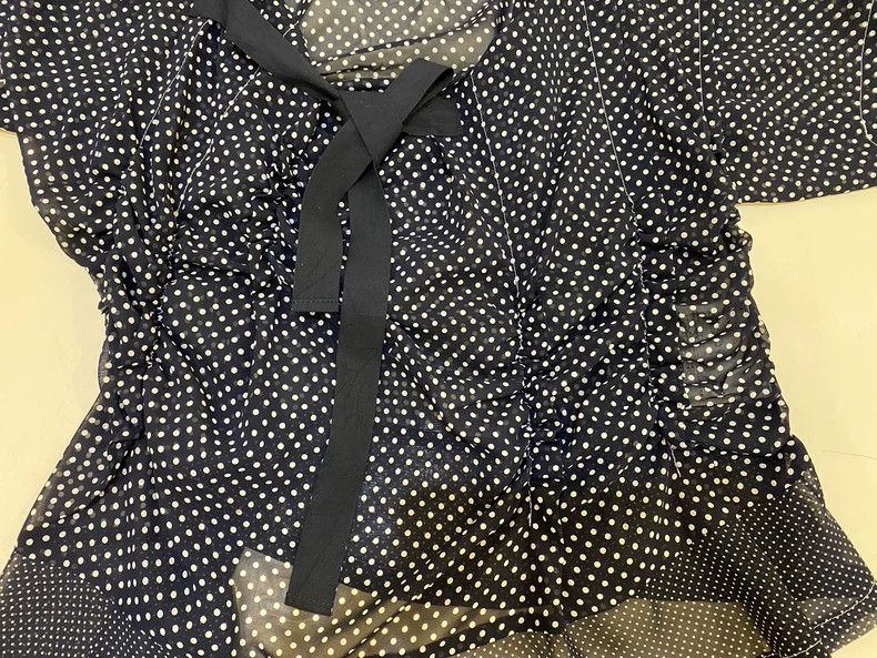 Comme des Garcons Comme Des Garcons Drift band polka dot short sleeved shirt Size S / US 4 / IT 40 - 3 Thumbnail