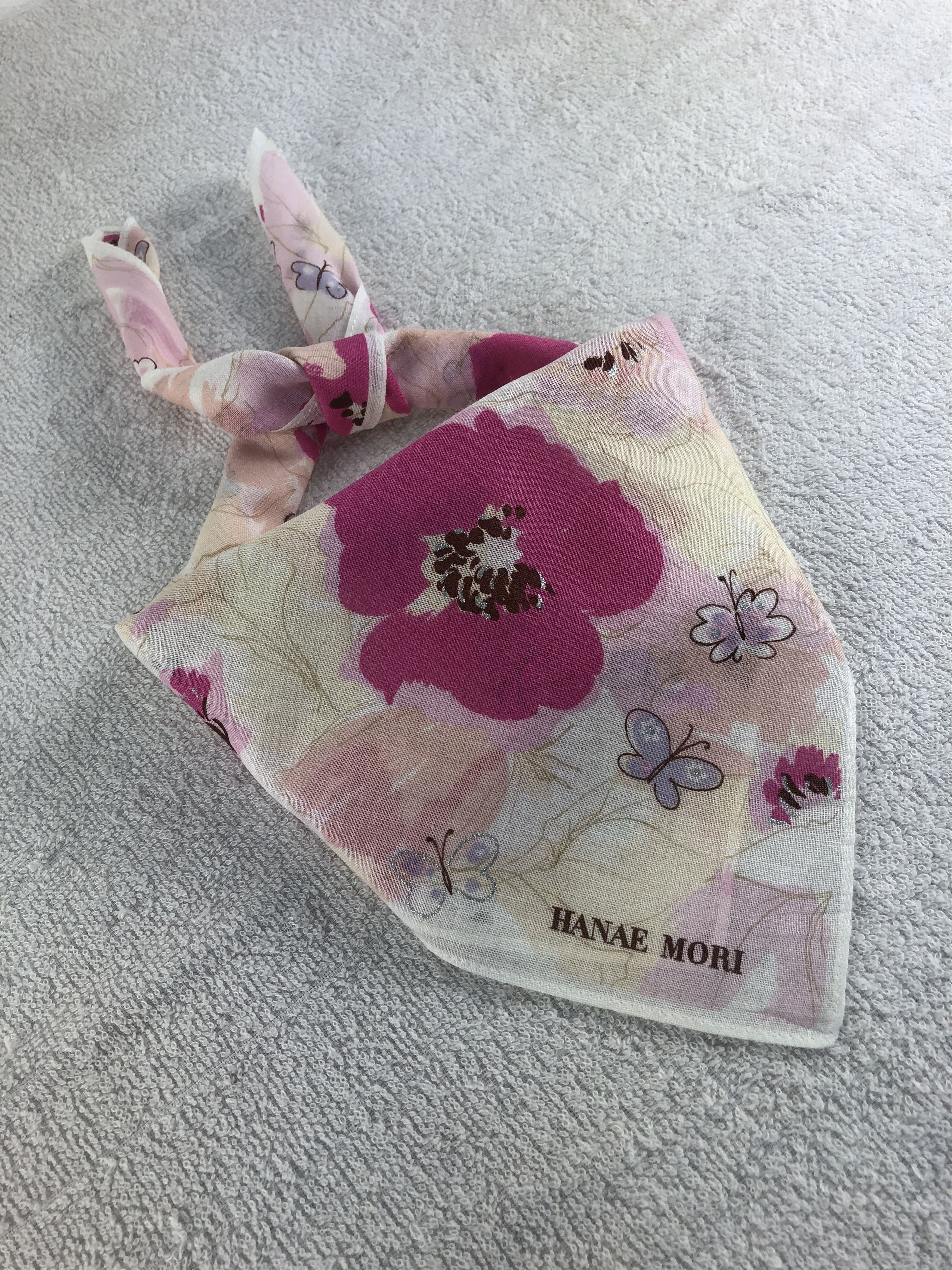 Hanae Mori Hanae Mori Handkerchief / Bandana / Neckerchief C037 Size ONE SIZE - 2 Thumbnail