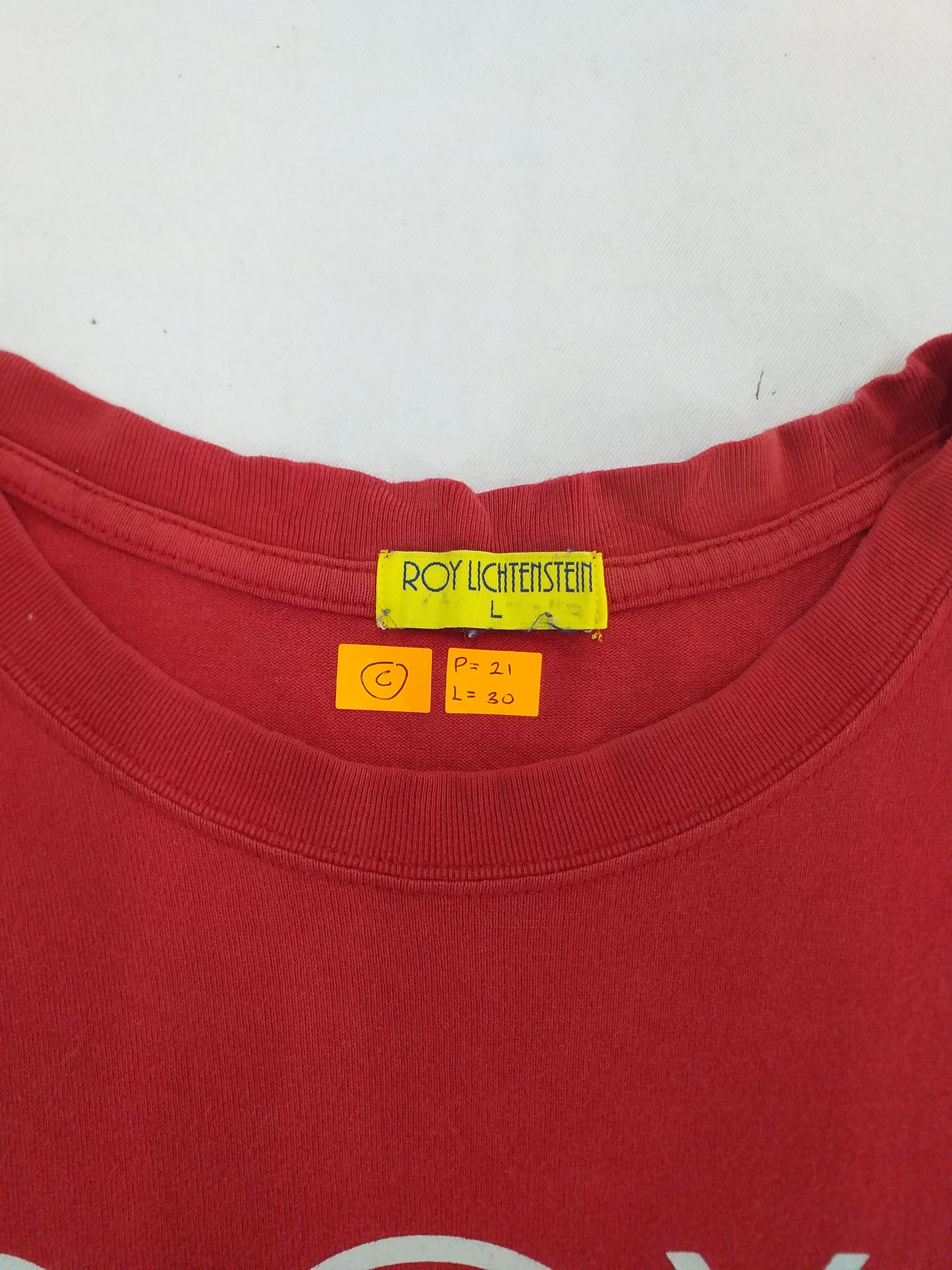 Andy Warhol Vintage ROY LICHESTEIN Pop Art Graphic Large Tee -C075 Size US L / EU 52-54 / 3 - 4 Thumbnail