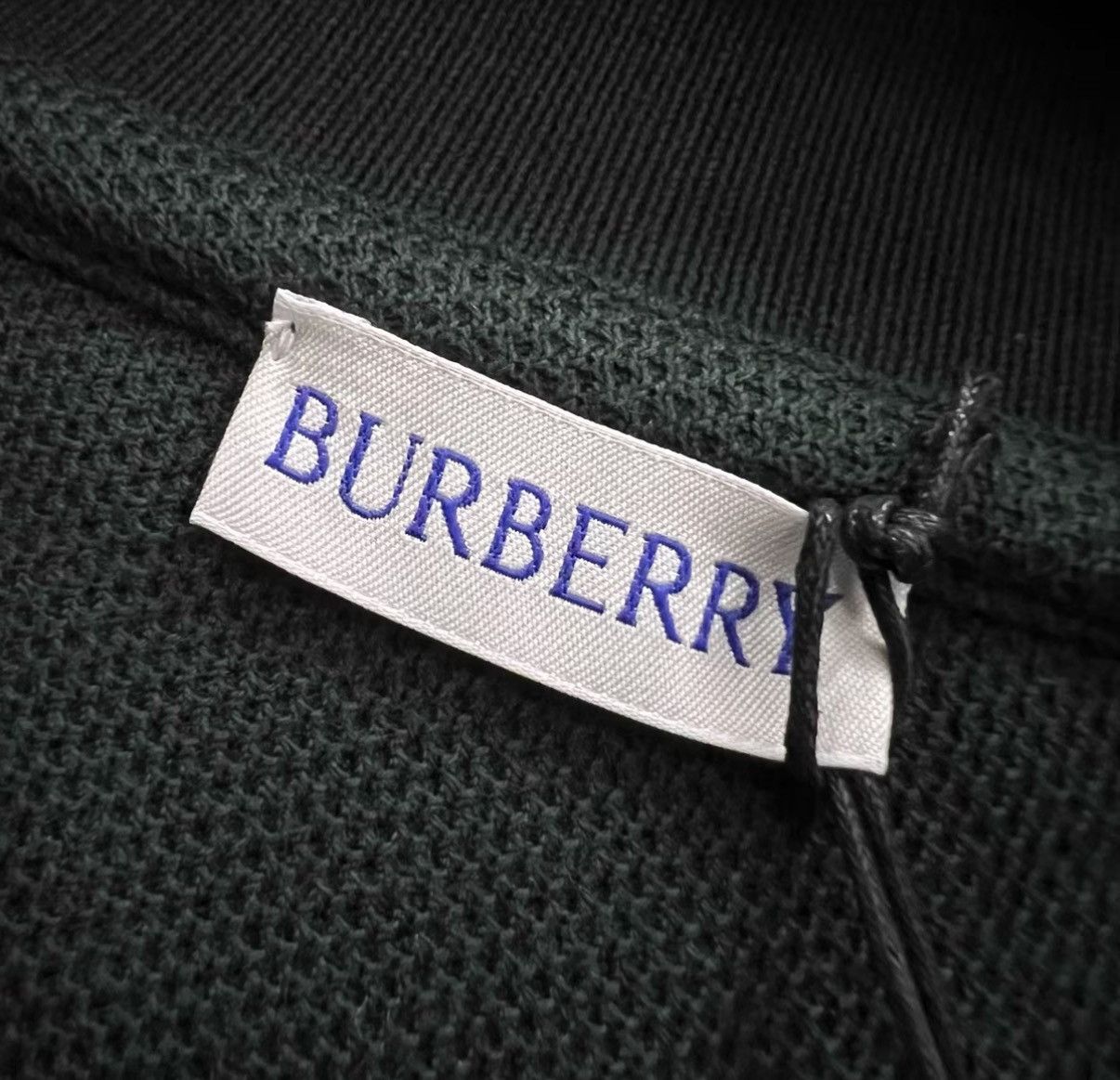 Burberry Burberry Dark Green Knight Long Sleeve Polo Shirt J41 Size US M / EU 48-50 / 2 - 4 Thumbnail