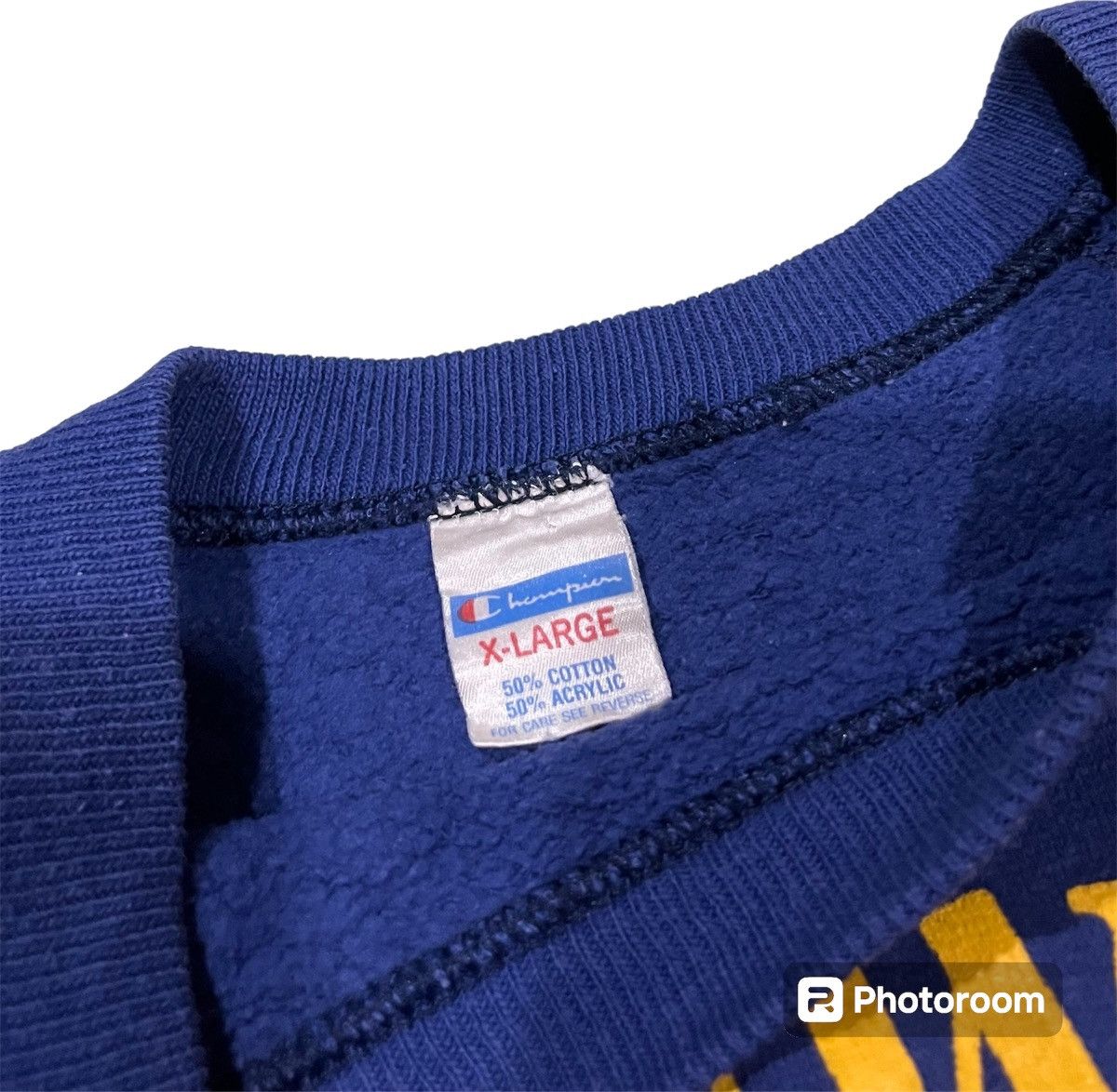 Champion Vintage 70s Blue Bar Champion Sweatshirt Glenwood Lakers Size US XL / EU 56 / 4 - 2 Thumbnail
