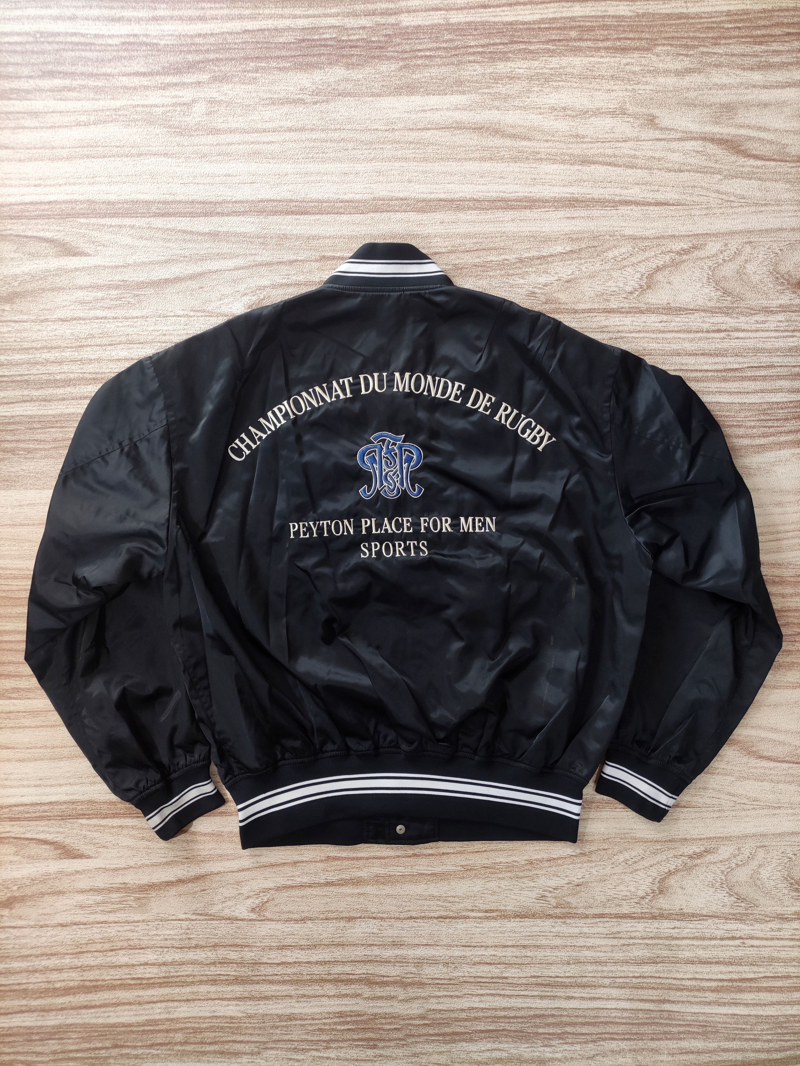 PPFM × Vintage PPFM SPORTS SPELL OUT LOGO VARSITY JACKET Size US L / EU 52-54 / 3 - 1 Thumbnail