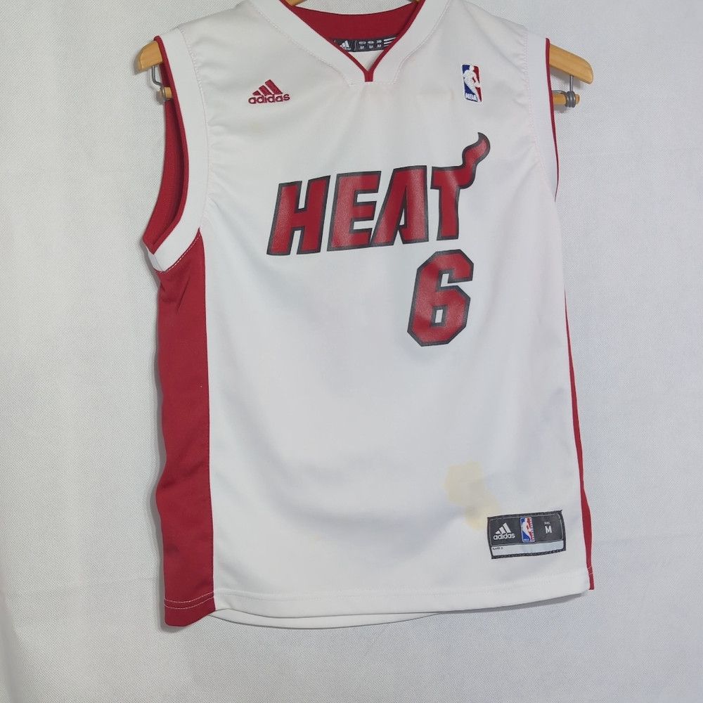 NBA Adidas Miami Heat Sz M NBA Jersey #6 James Size US M / EU 48-50 / 2 - 3 Thumbnail