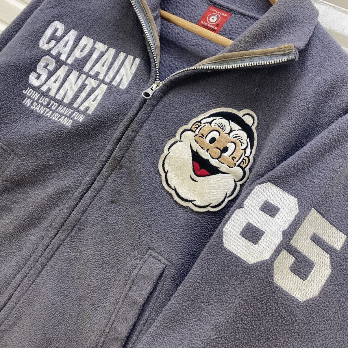 Japanese Brand 💥Vintage Santa Zip Up Fleece Jacket Size US M / EU 48-50 / 2 - 5 Thumbnail