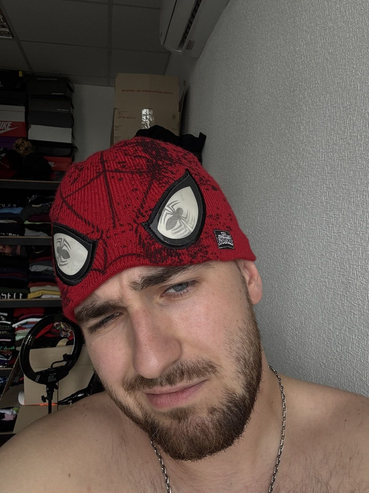 Marvel Comics Spider Man vintage hat Size ONE SIZE - 2 Thumbnail