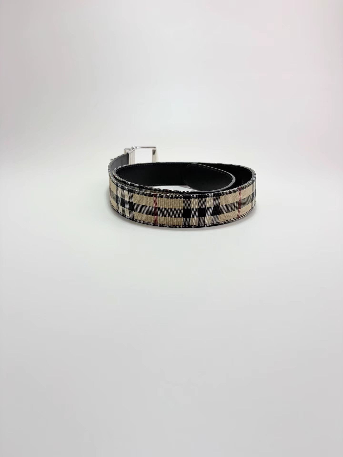 Burberry BURBERRY Plaid Belt K1 Size ONE SIZE - 3 Thumbnail