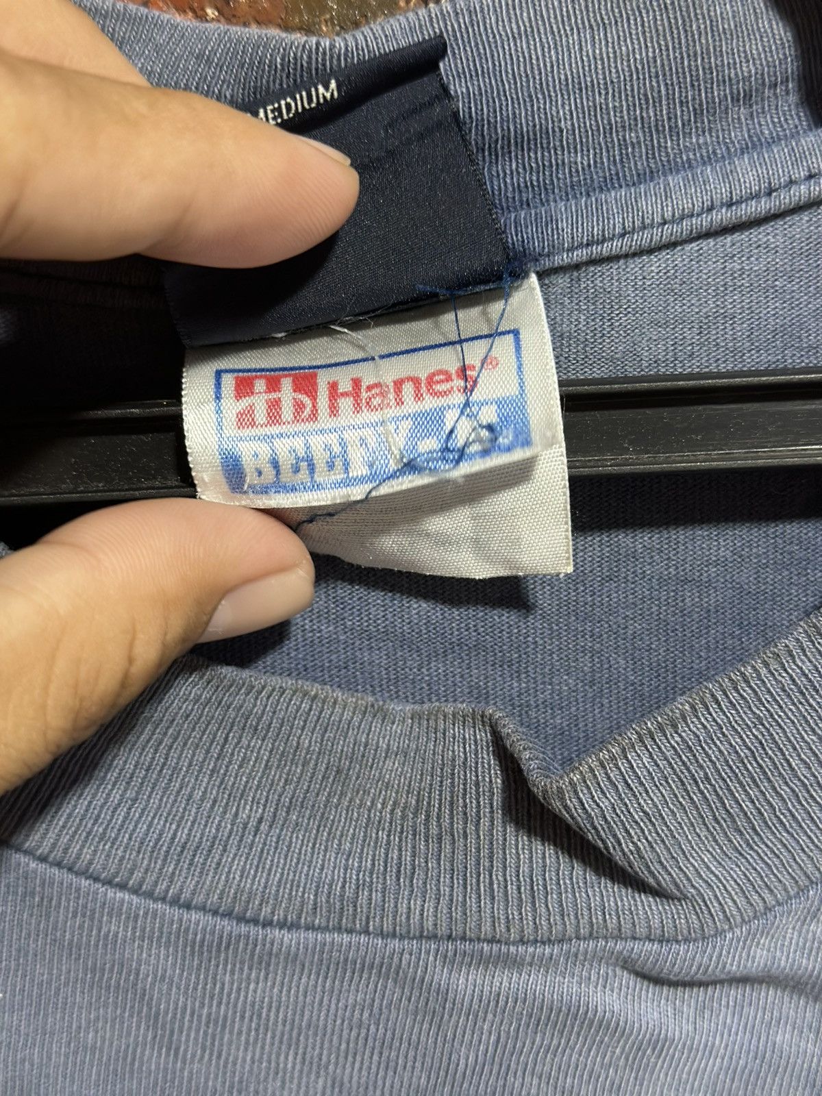 Hanes Thrashed Vintage Board Wear Sun Faded Tee Size US M / EU 48-50 / 2 - 5 Thumbnail