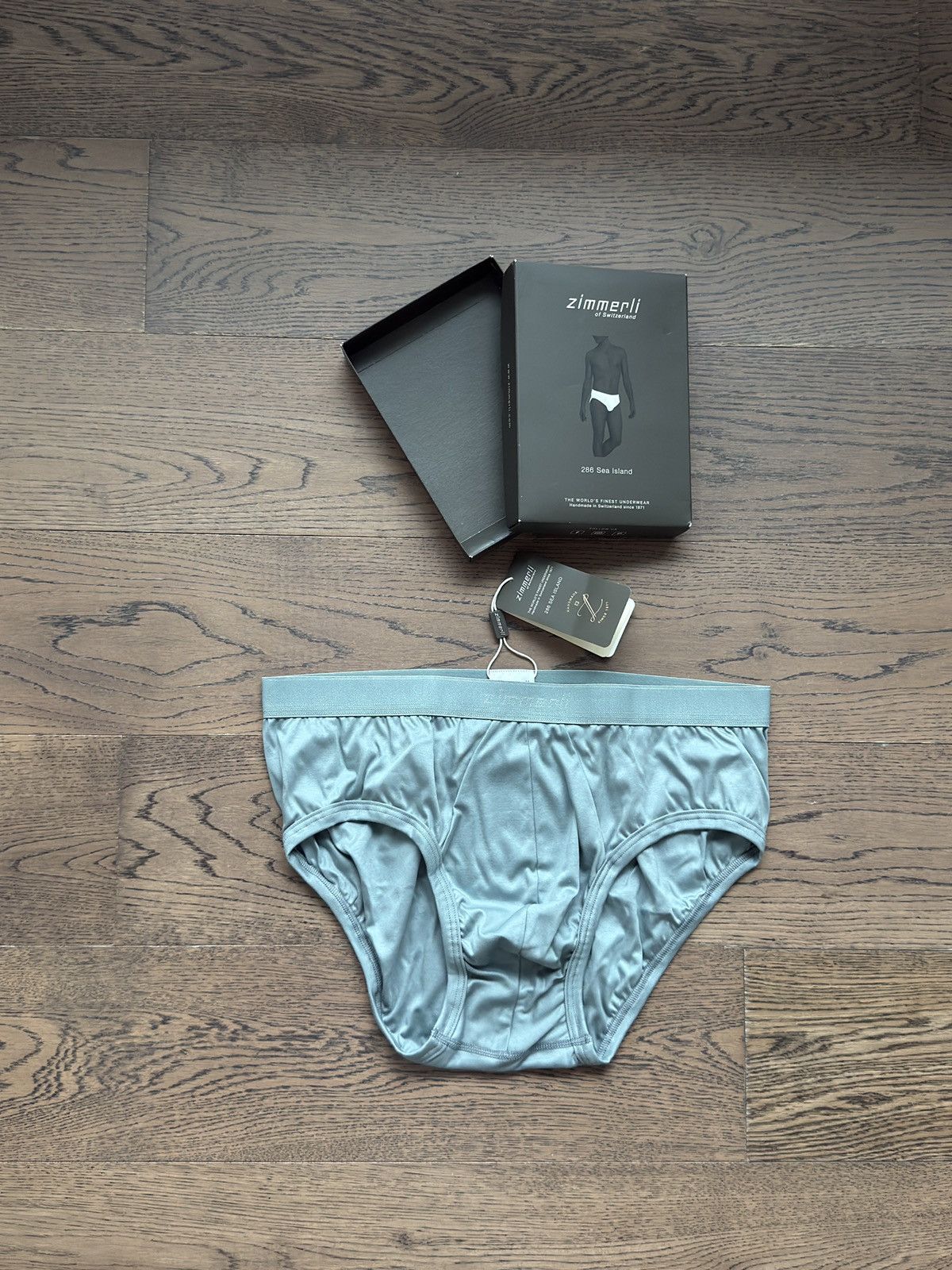 Zimmerli Zimmerli of Switzerland Handmade Sea Island Cotton Underwear Size 36 - 3 Thumbnail