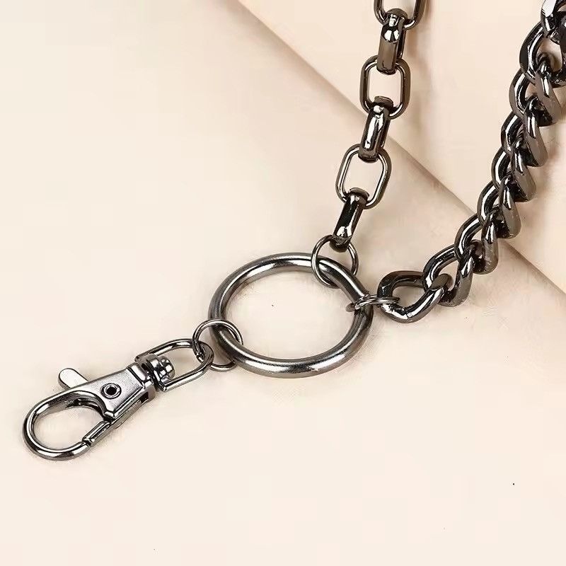 Japanese Brand × Jewelry Two Layers Black Pants Belt Chains Size ONE SIZE - 6 Thumbnail