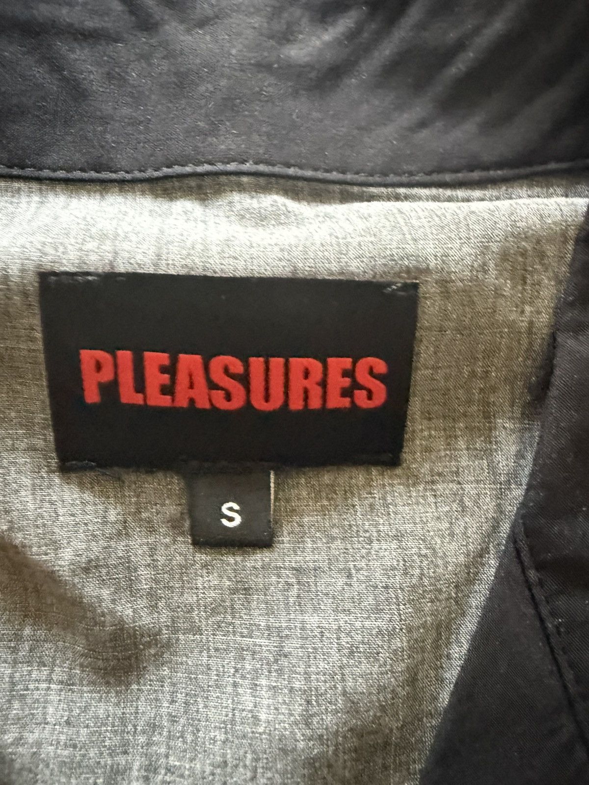Pleasures Pleasures Stonehenge Button Up Shirt Size Small Black Size US S / EU 44-46 / 1 - 3 Thumbnail