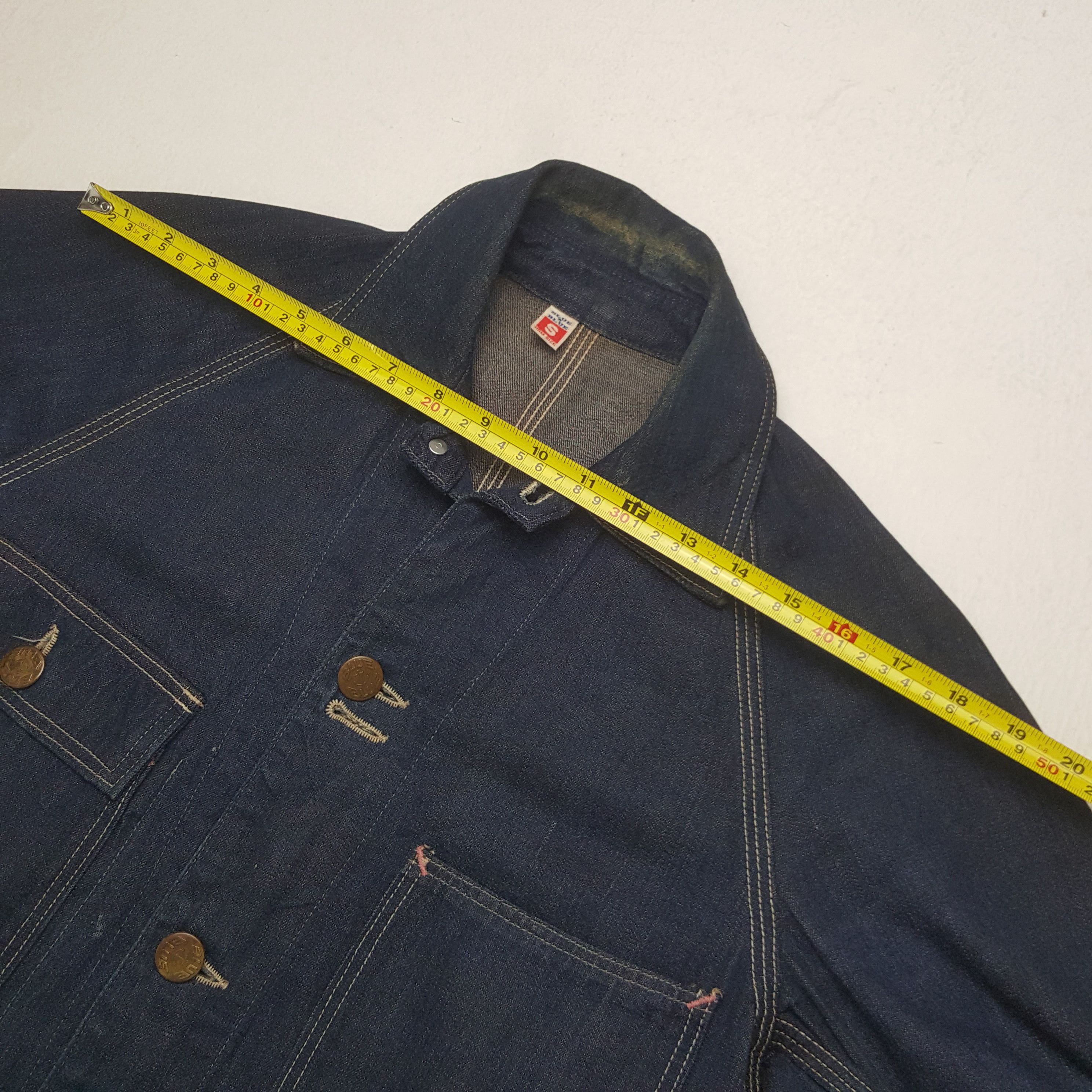 Blue Blue Japan Vintage Blue Blue Japan Denim Jacket 34 Size US S / EU 44-46 / 1 - 5 Thumbnail