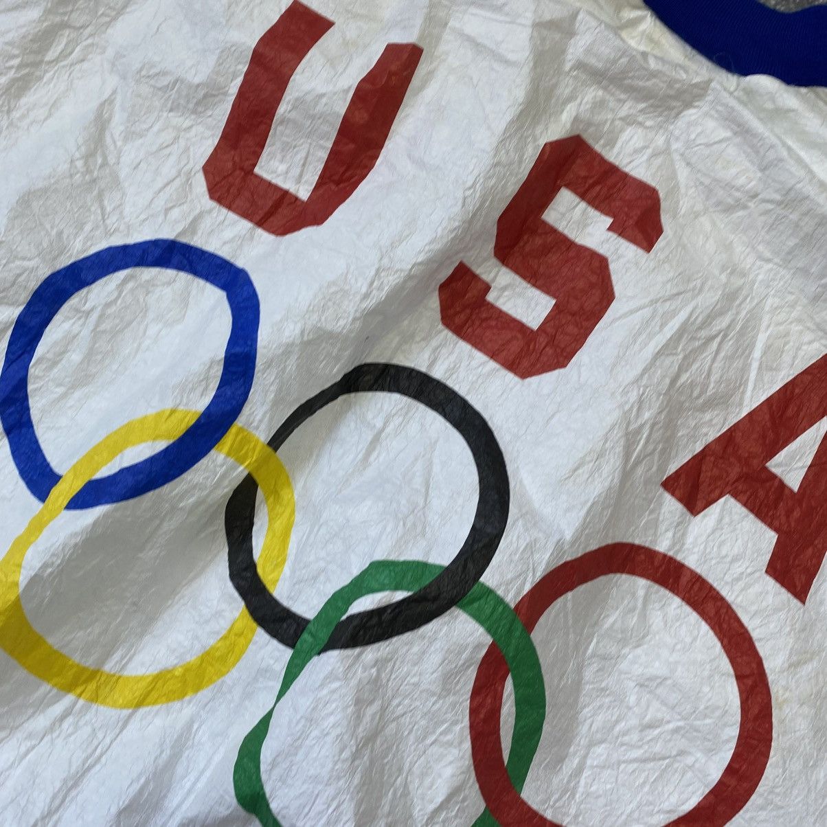 USA Olympics Vintage USA Olympic Overprinted 1980’s rare nylon jacket Size US XL / EU 56 / 4 - 14 Thumbnail
