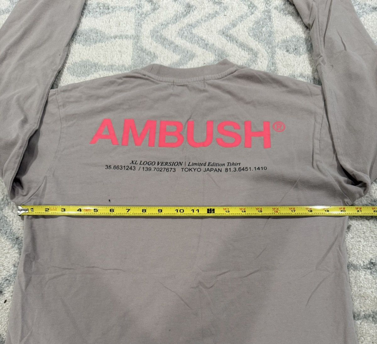 Ambush Design AMBUSH long sleeve tshirt Size US M / EU 48-50 / 2 - 4 Thumbnail