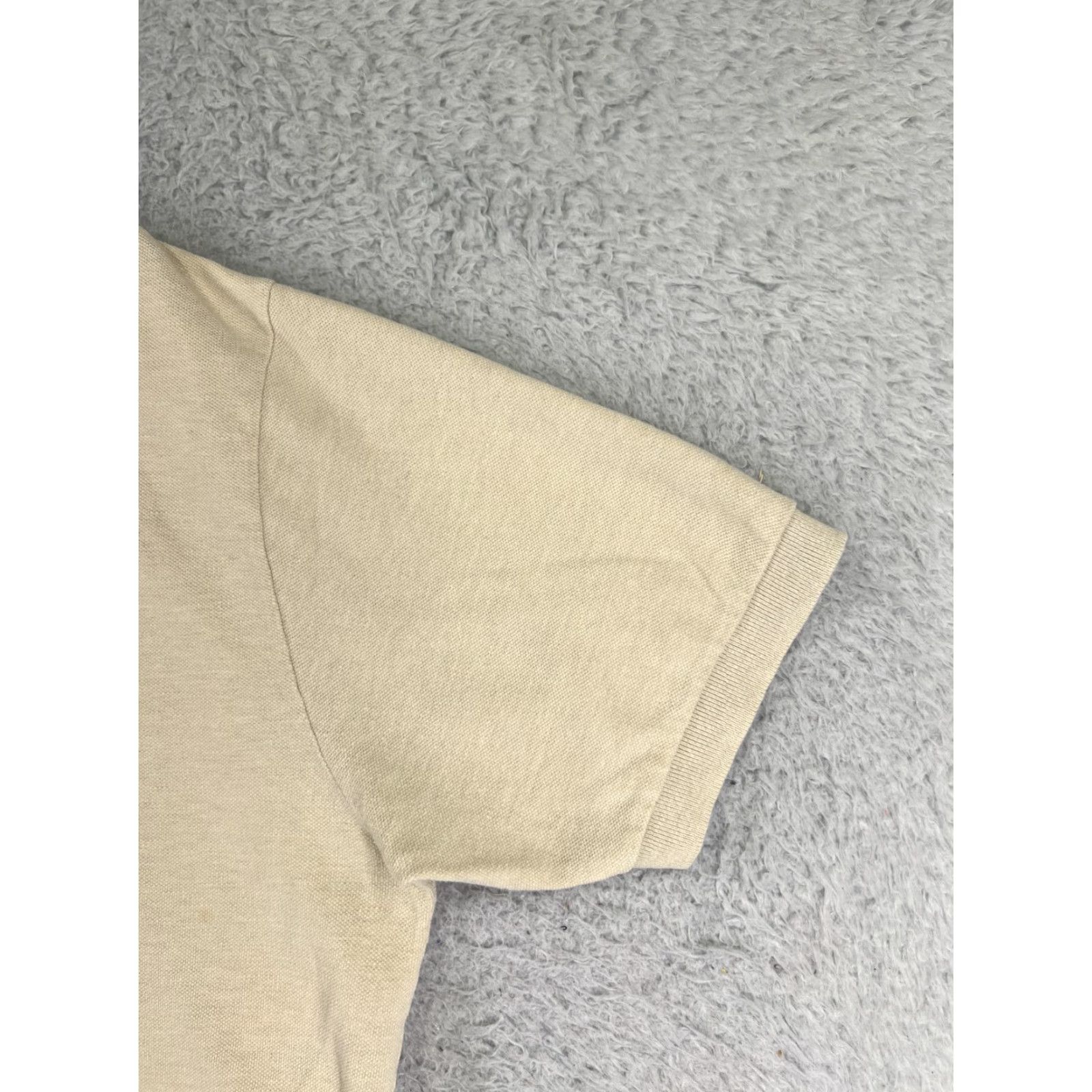 Ralph Lauren VINTAGE Ralph Lauren Polo Shirt Men XL Yellow 100% Cotton Knit Polo Short Sleeve Golf Ribbed Knit Logo Embroidered Classic Fit Baton? Size US XL / EU 56 / 4 - 2 Thumbnail