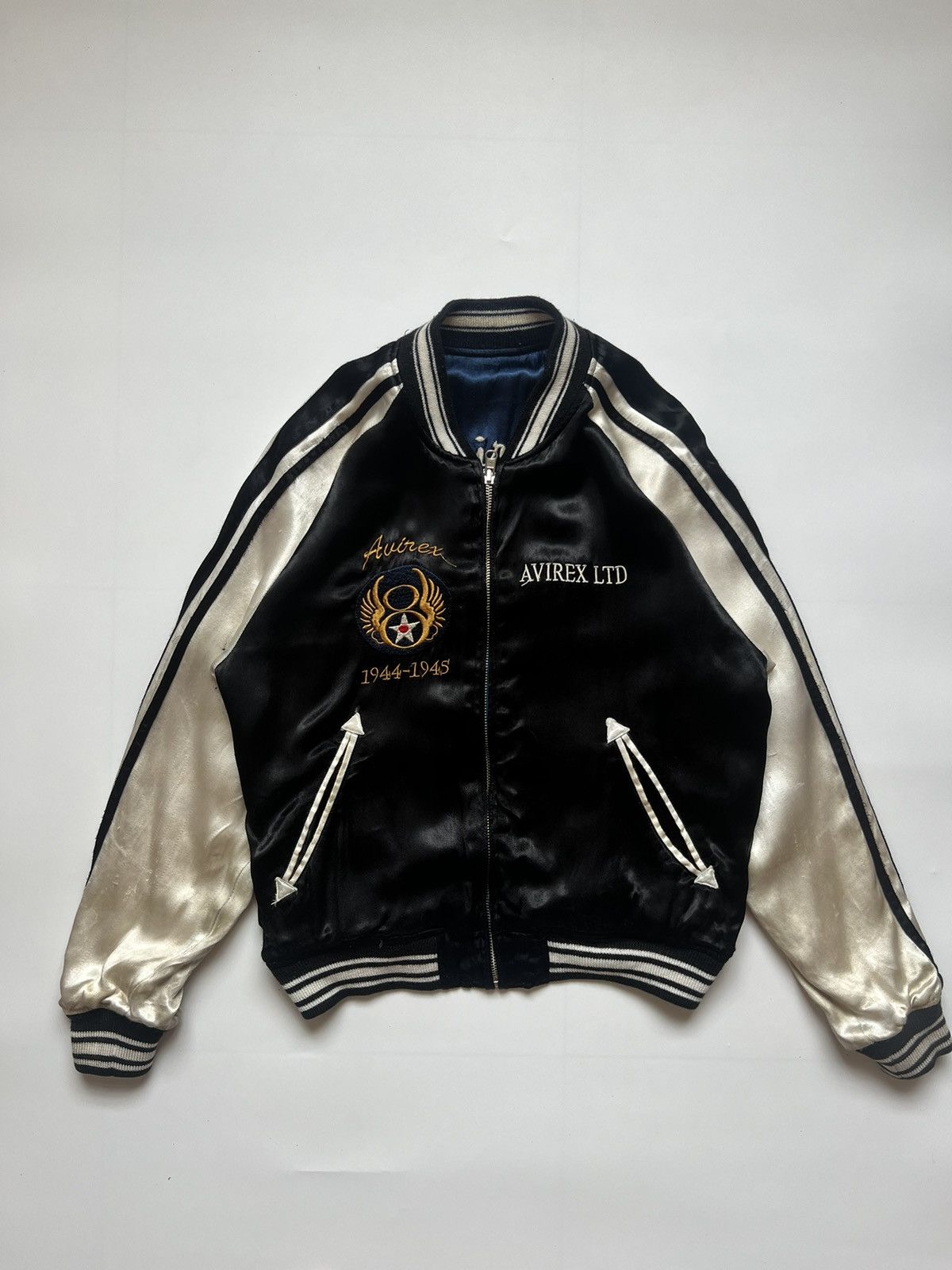 Avirex Rare Avirex Reversible Sukajan Jacket Size US S / EU 44-46 / 1 - 4 Thumbnail